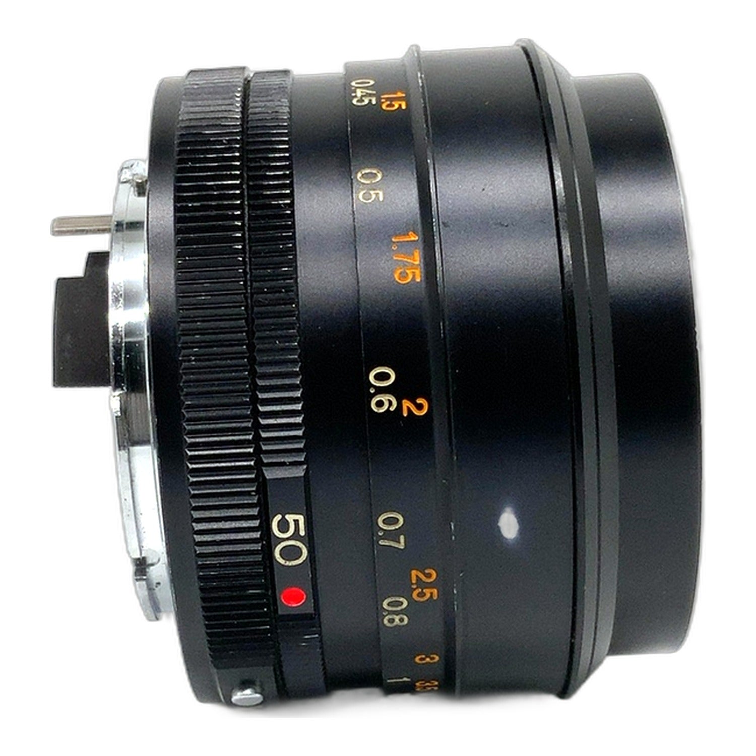 Konica Hexanon AR 50mm 1:1.7 Objektiv manuell Festbrennweite (Konica AR) Pilz!
