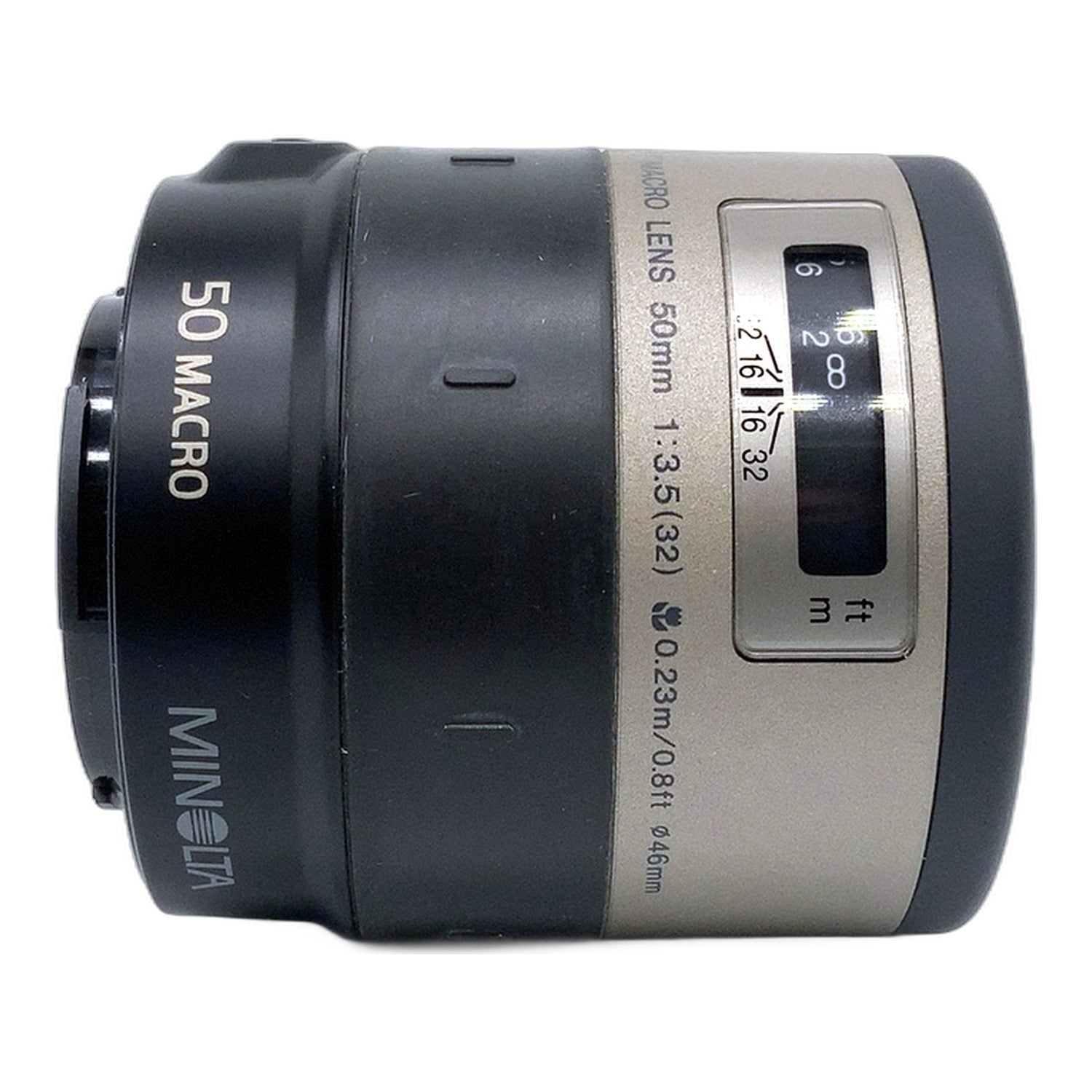 Minolta V Macro Lens 50mm 1:3.5(32) in OVP Festbrennweite (Minolta Vectis)