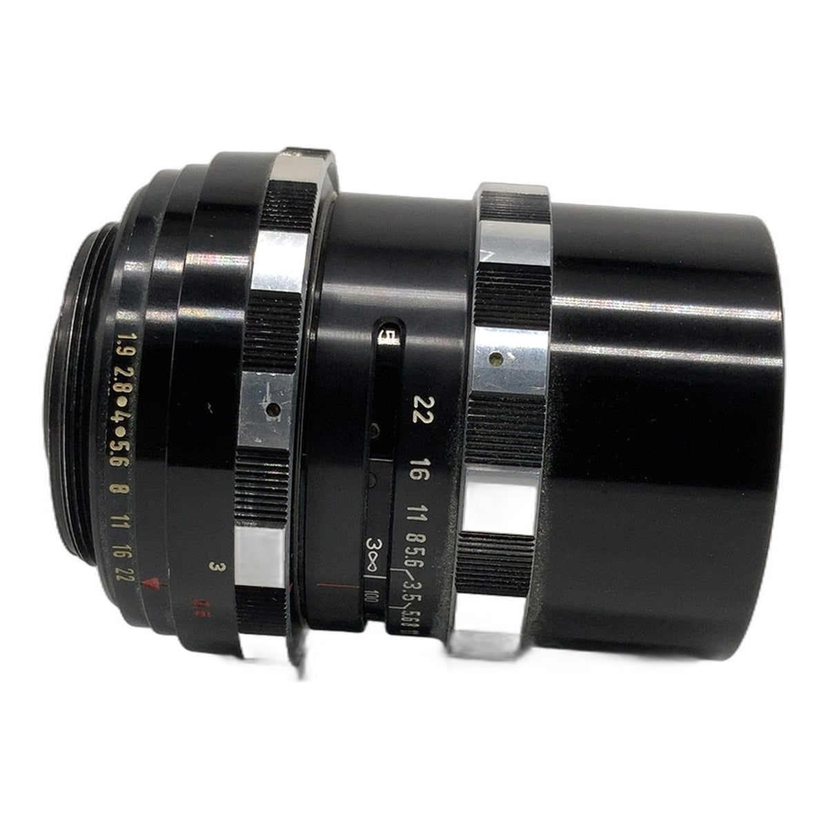 Enna München Tele-Ennalyt 135mm 1:3.5 Objektiv Wechsel Sockel (M42) Pilz!