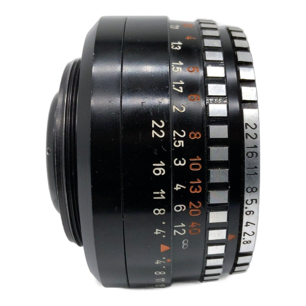 Meyer-Optik Görlitz Domiplan automatic 50mm 1:2.8 Objektiv (M42) Text lesen!