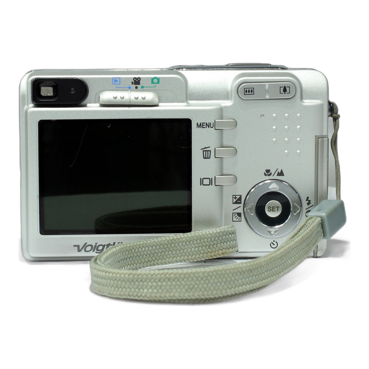 Voigtländer Virtus D4 Digitale Kompaktkamera mit Zoomar 3x Zoom