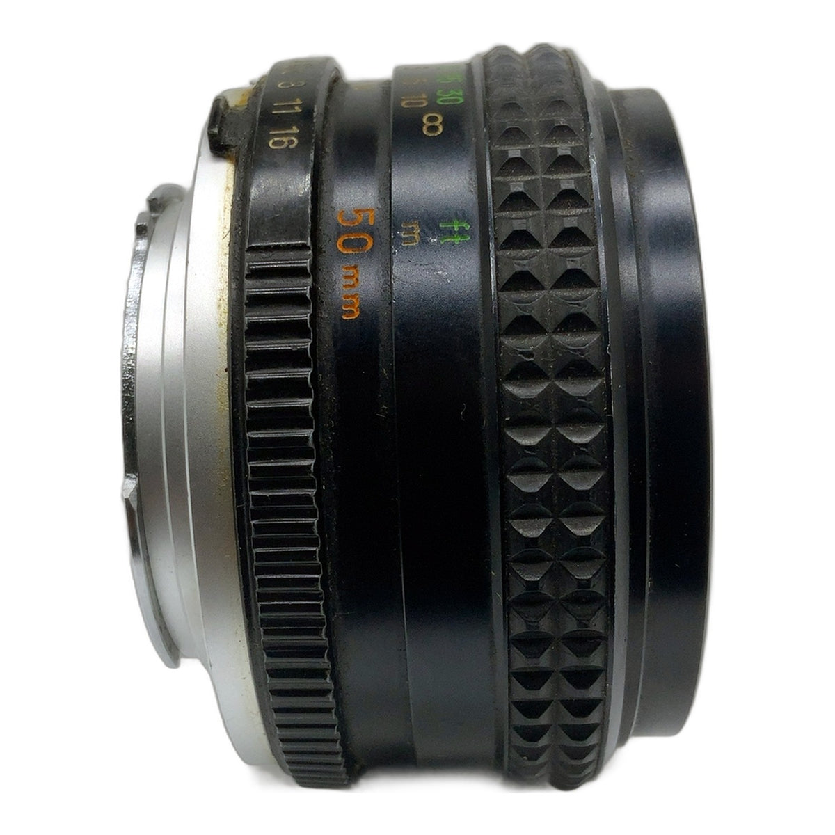 Minolta MC Rokkor-PF 50mm 1:2 Objektiv Festbrennweite (Minolta MD) Text lesen!
