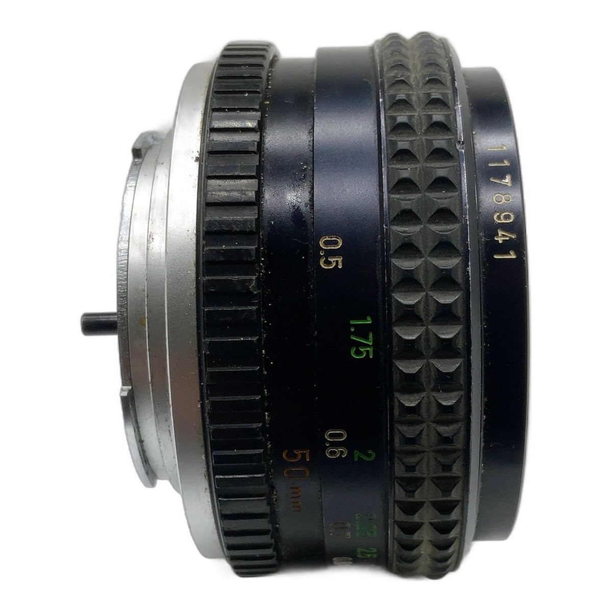 Minolta MC Rokkor-PF 50mm 1:2 Objektiv manuell Festbrennweite (Minolta MD) Pilz!