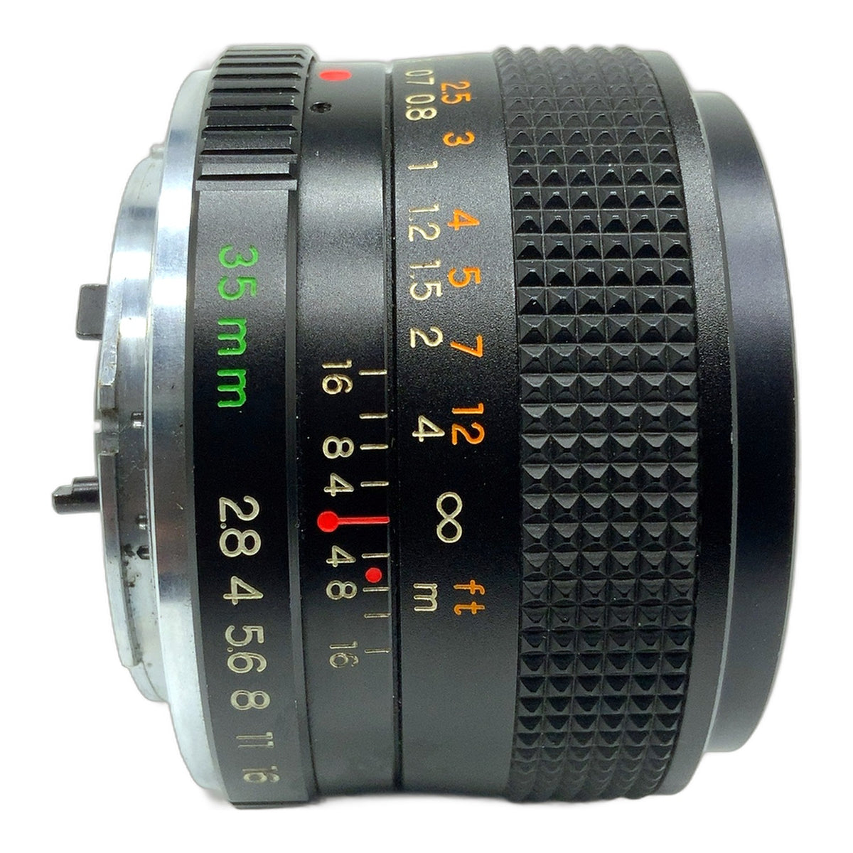 Yashica ML 35mm 1:2.8 Objektiv manuell Festbrennweite (Yashica / Contax) Nebel!