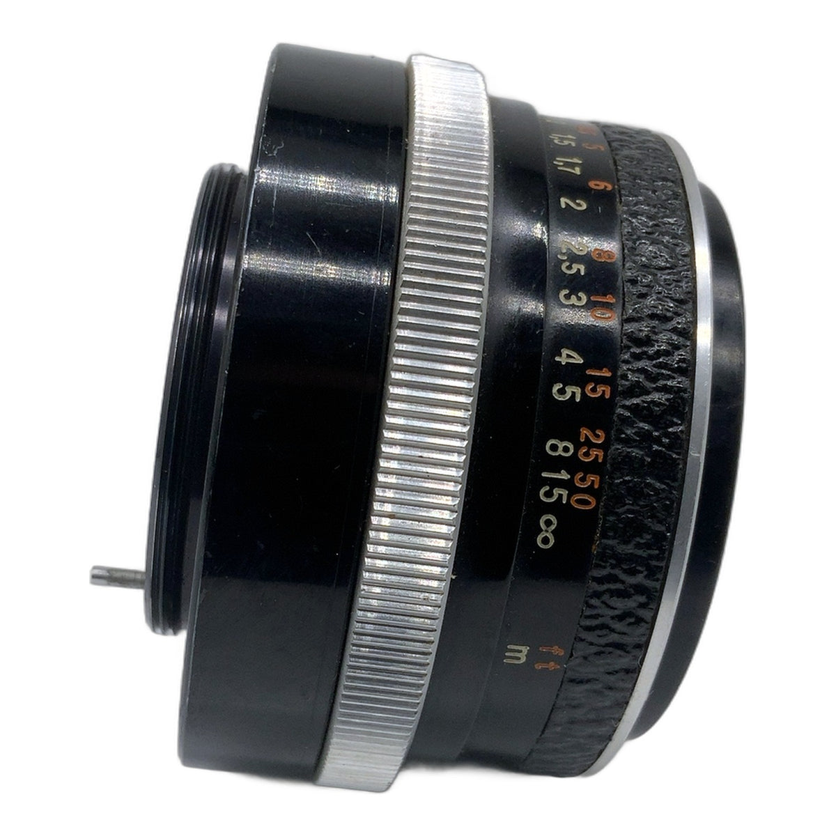 Carl Zeiss "aus Jena" Q1 Tessar 50mm 1:2.8 Objektiv (M42) Text lesen!