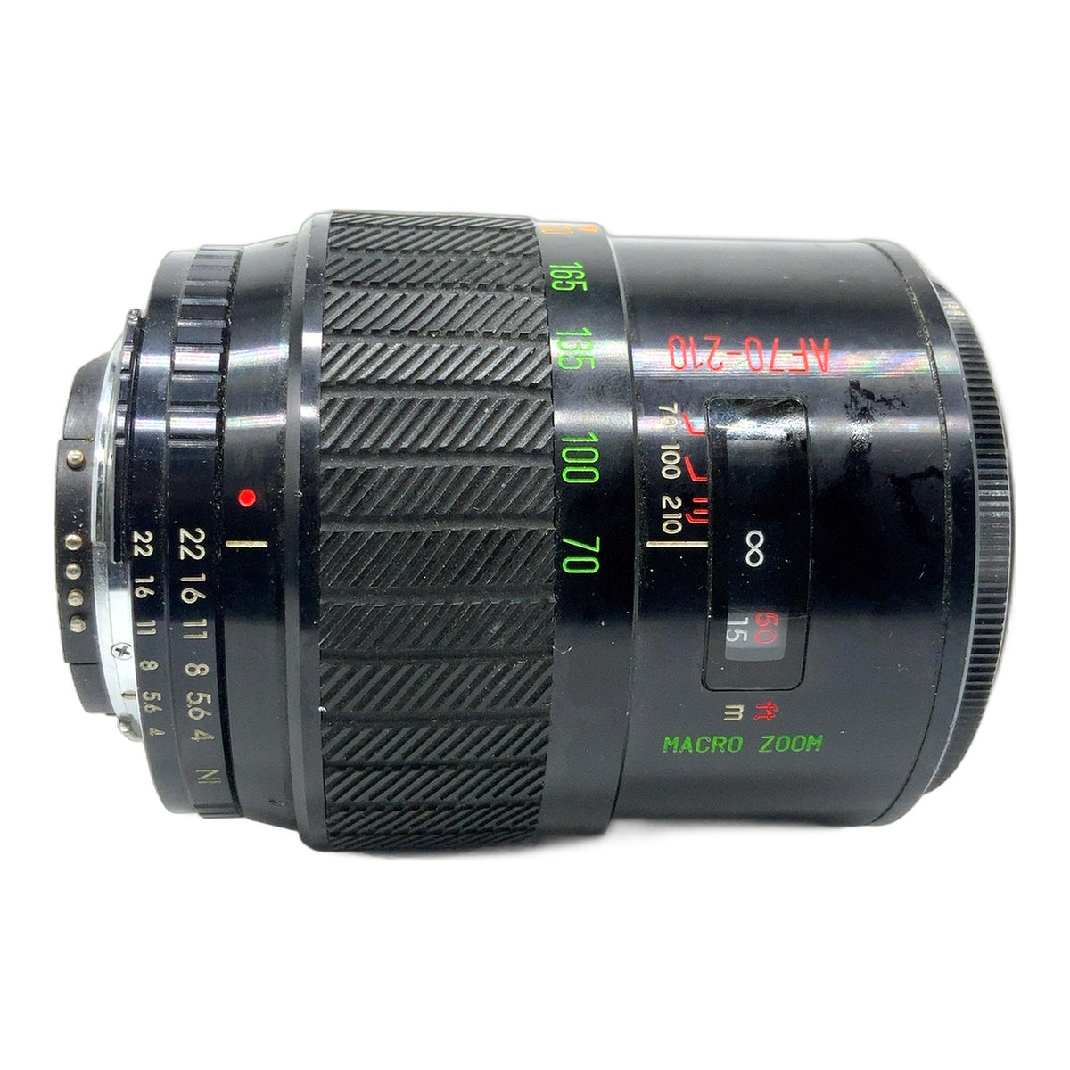 Vitacon AF 70-210mm 1:4-5.6 Objektiv AF Autofokus Zoomobjektiv (Nikon AF) Pilz!