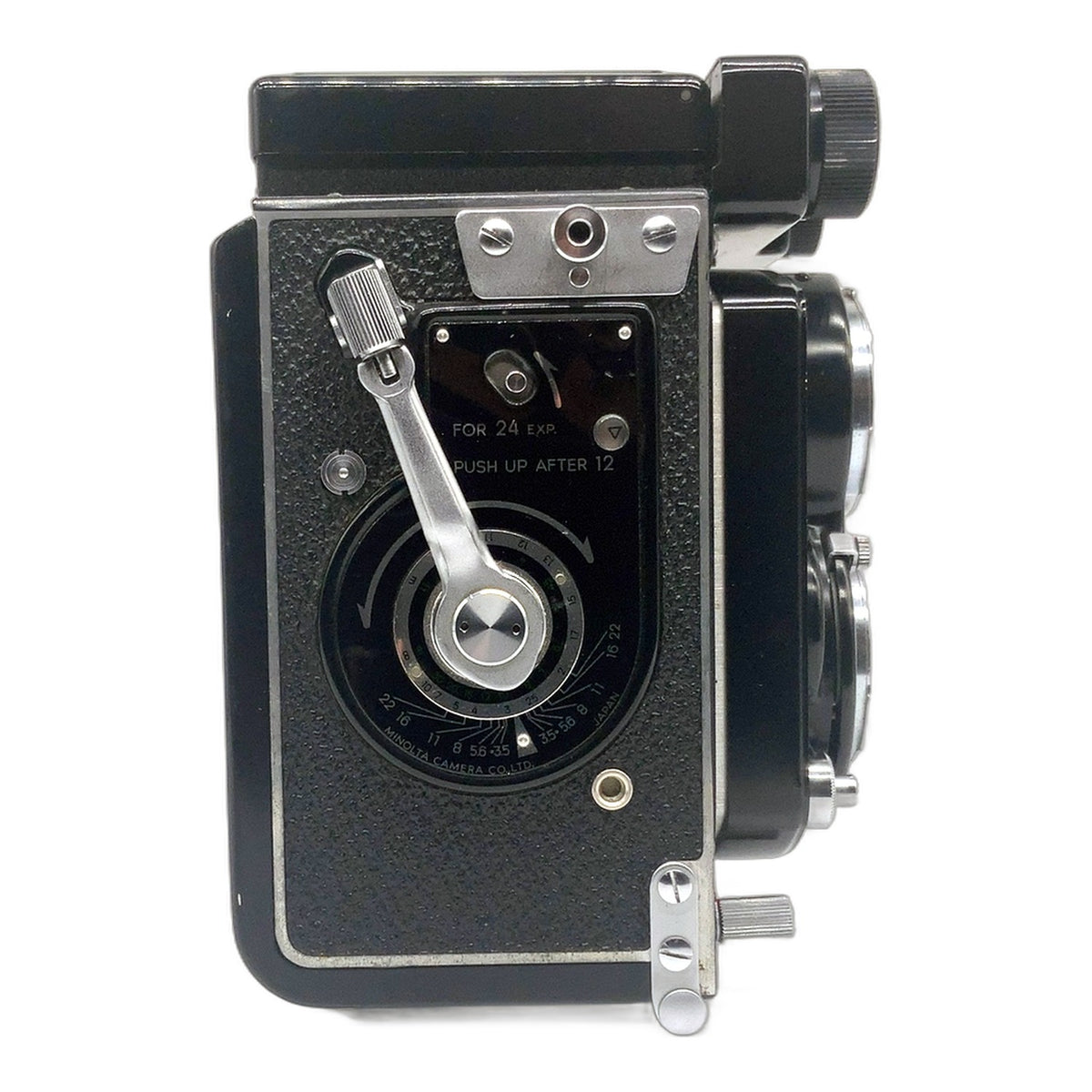 Minolta Autocord CDS TLR mit Rokkor 75mm 1:3.5 zweiäugige Kamera