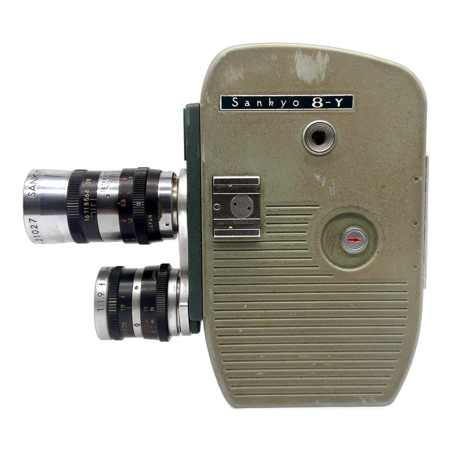 Sankyo 8-Y Filmkamera mit 38mm 1:1.9/6.5mm 1:1.8/13mm 1:1.9 Movie Camera