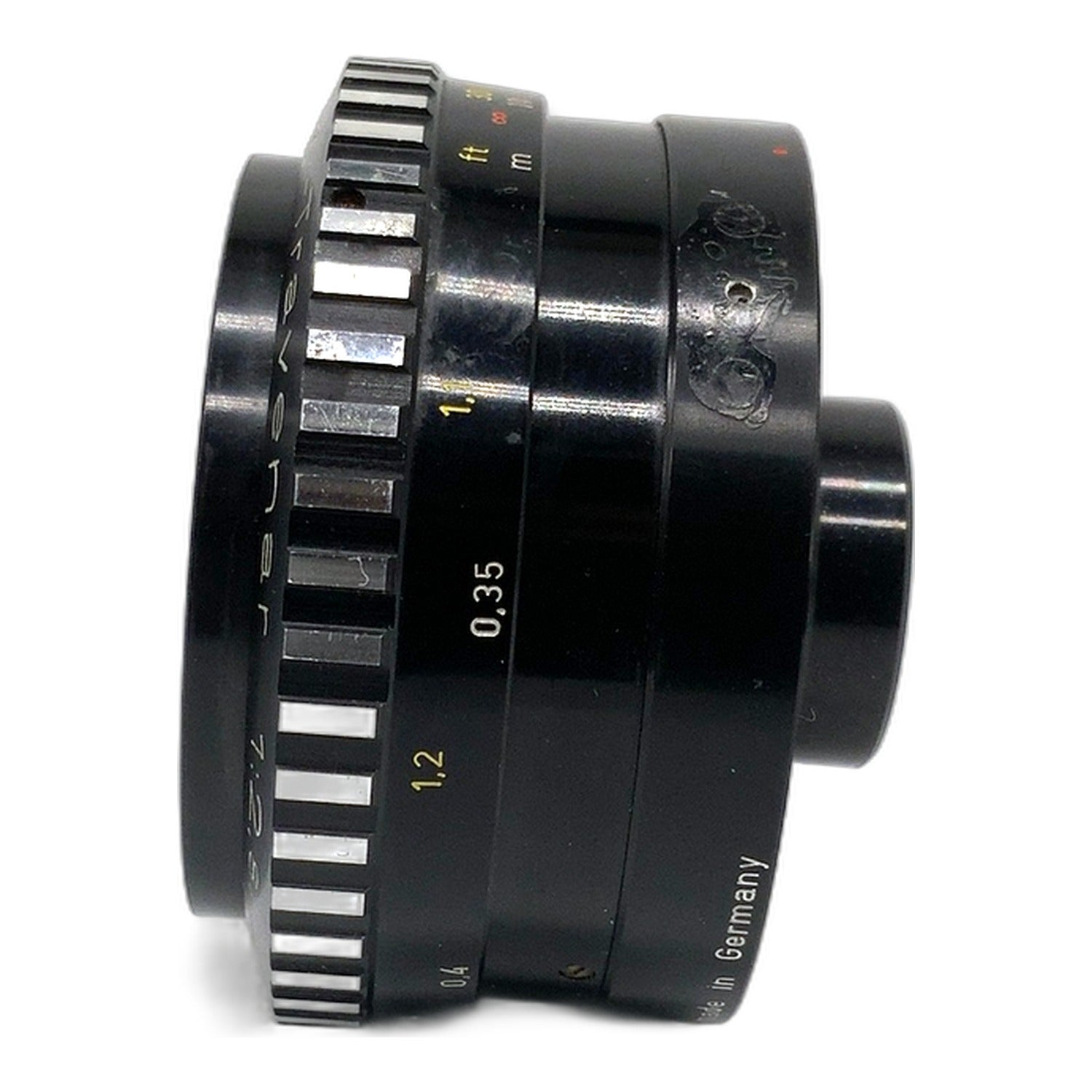 A.Schacht Ulm Edixa-Travena 50mm 1:2.8 Objektiv Festbrennweite (Edixa Rex) Pilz!