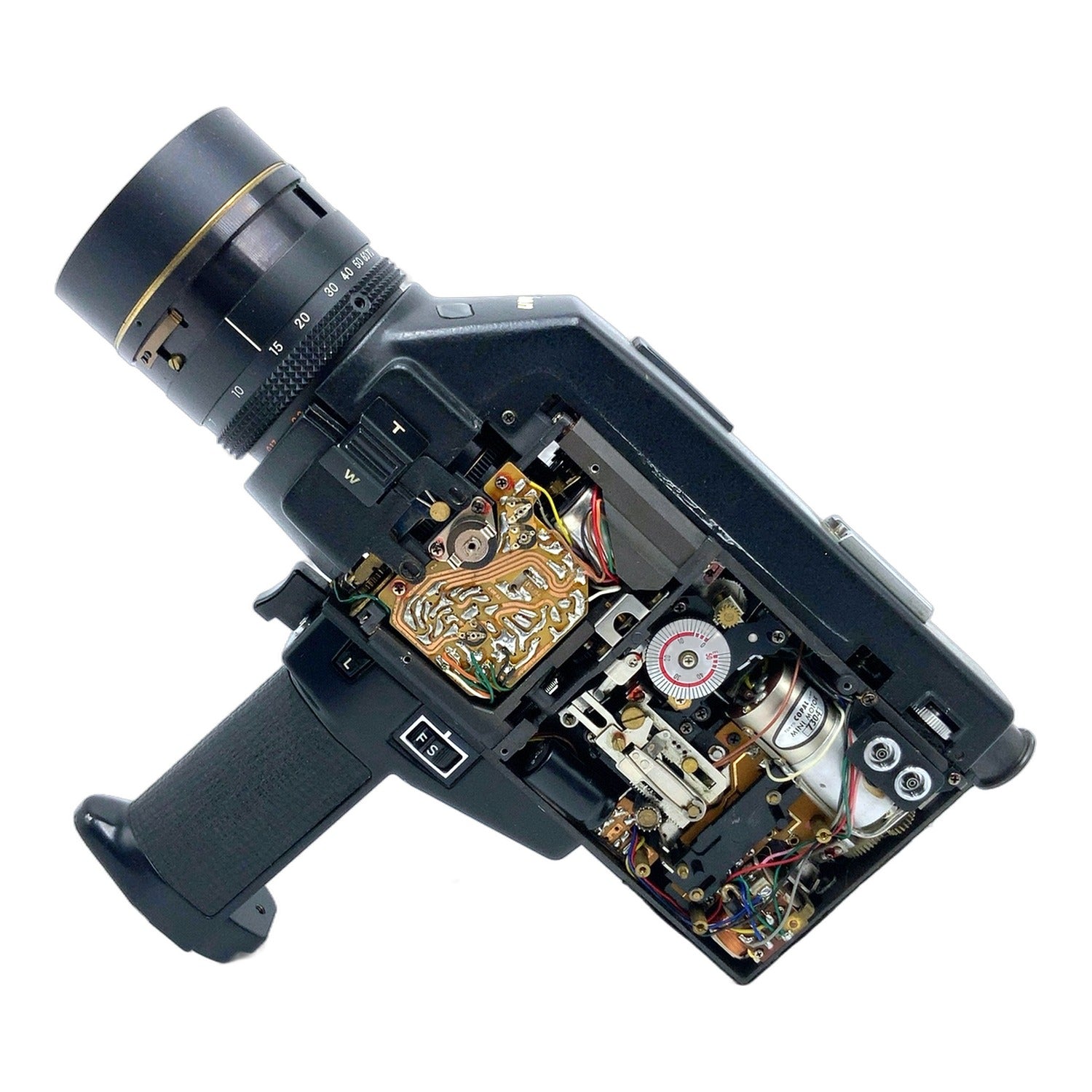 Nikon R10 Super Filmkamera mit Cine-Nikkor Zoom-C Macro 7-70mm 1:1.4