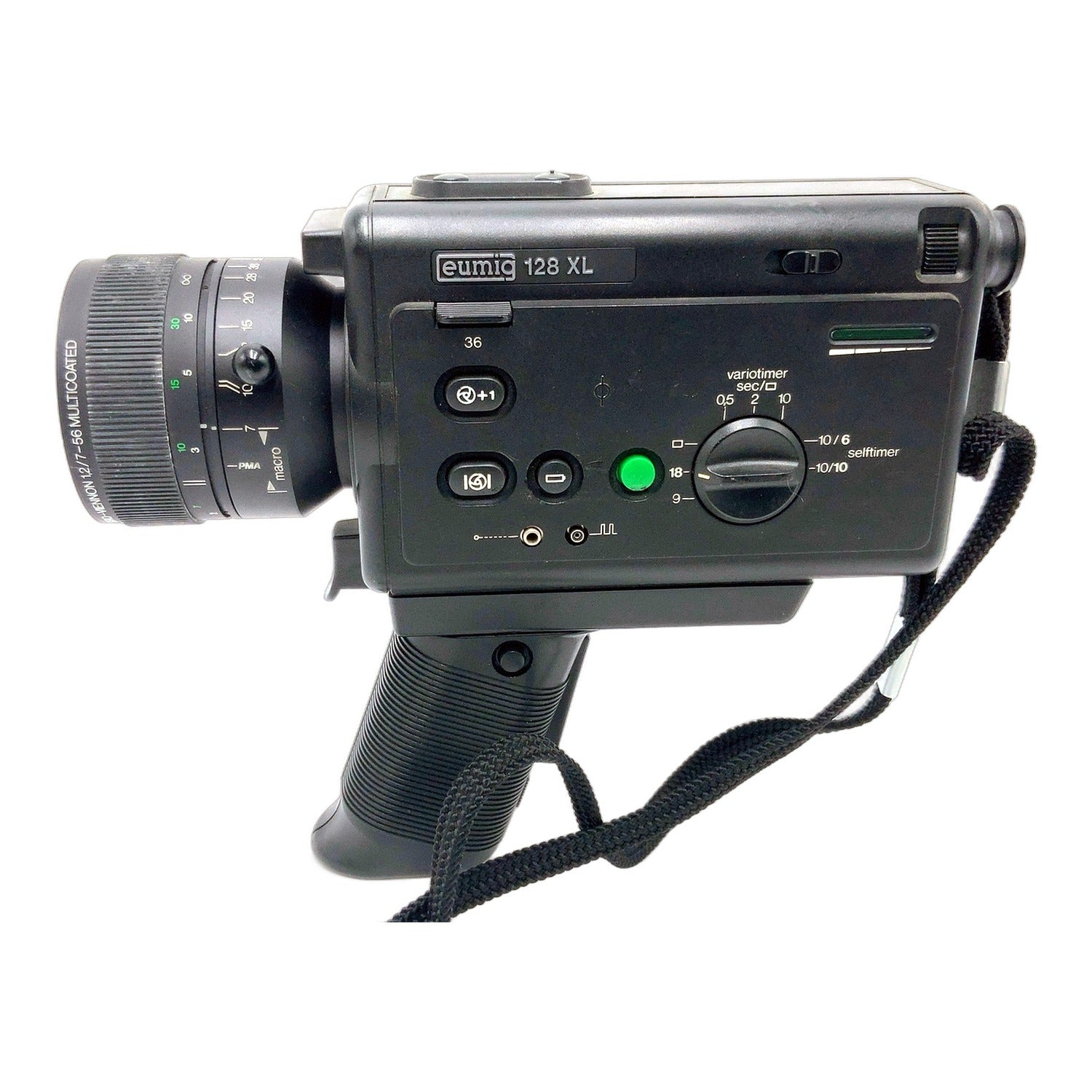 Eumig 128 XL Filmkamera mit Macro-Vennon 7-56mm 1:1.2 Cine Camera Movie Camera