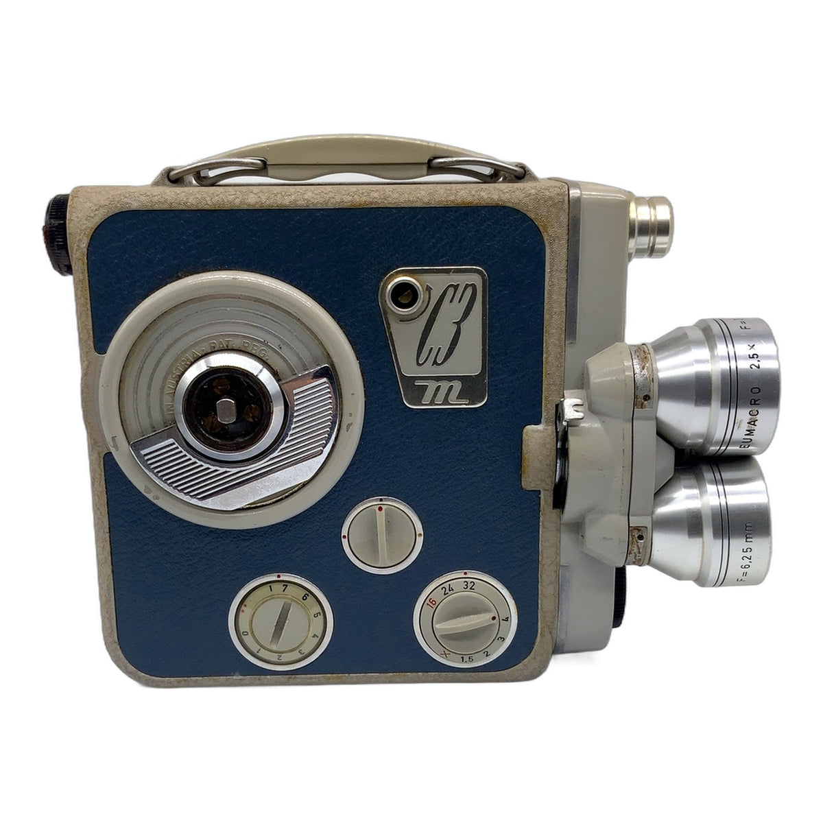 Eumig C3 M Filmkamera mit Eumigon 12,5mm 1:1.8 + 2