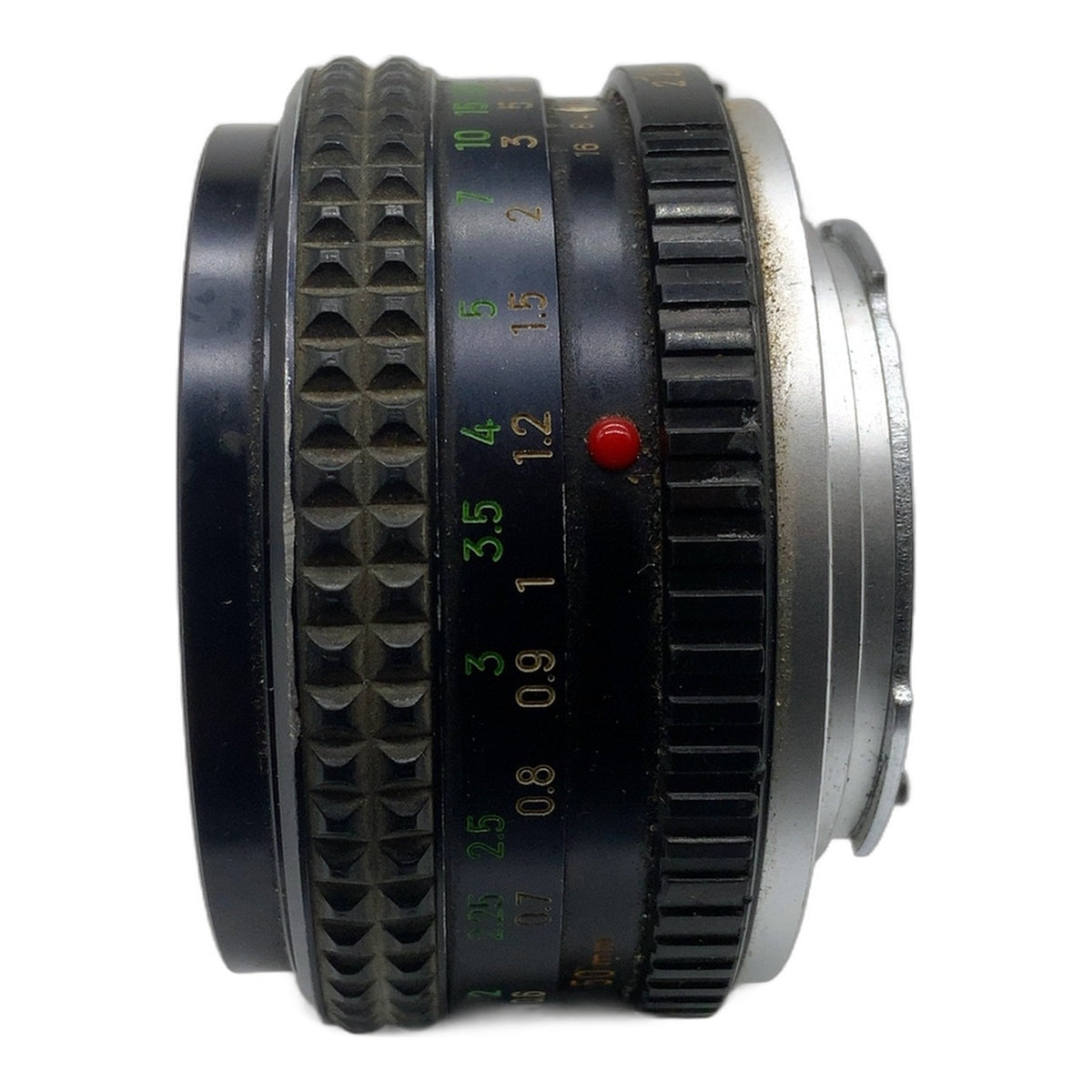 Minolta MC Rokkor-PF 50mm 1:2 Objektiv manuell Festbrennweite (Minolta MD) Pilz!