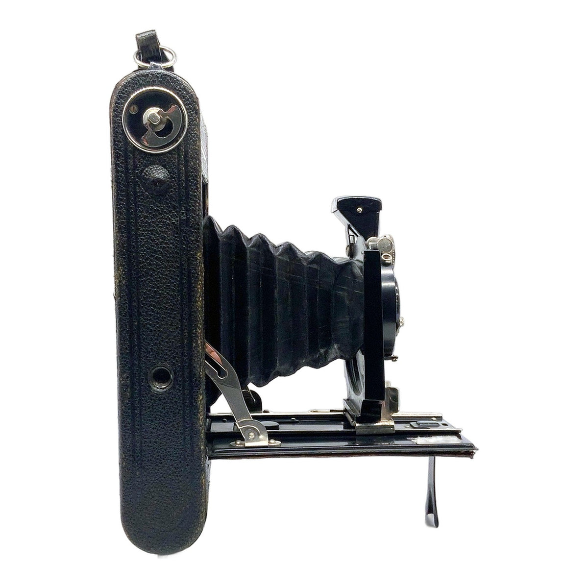Klappkamera mit Anastigmat Trioplan10,5cm 1:4.5 Ibso Folding Camera Balgenkamera