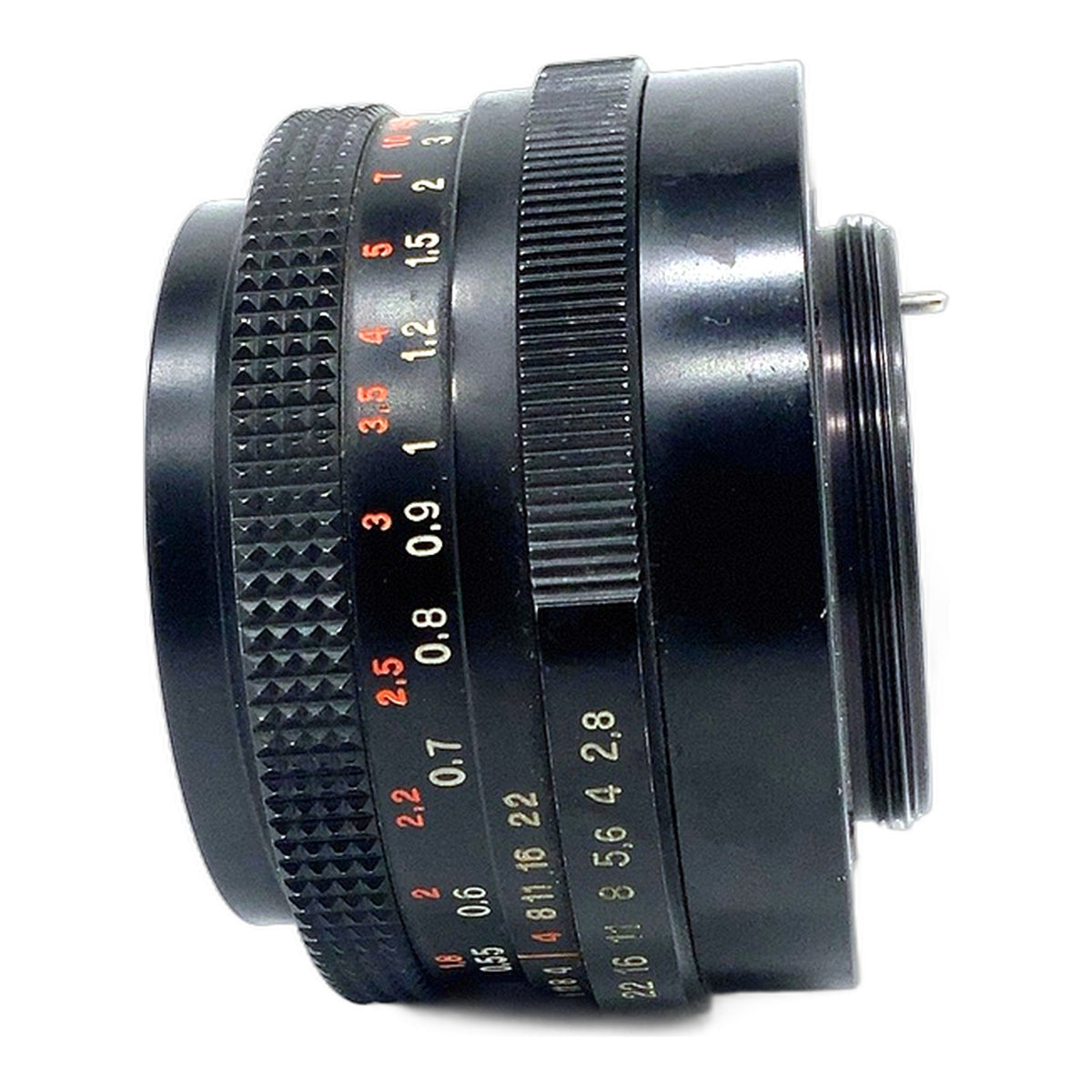 Carl Zeiss "aus Jena" Tessar 50mm 1:2.8 Objektiv Festbrennweite (M42) Pilz!