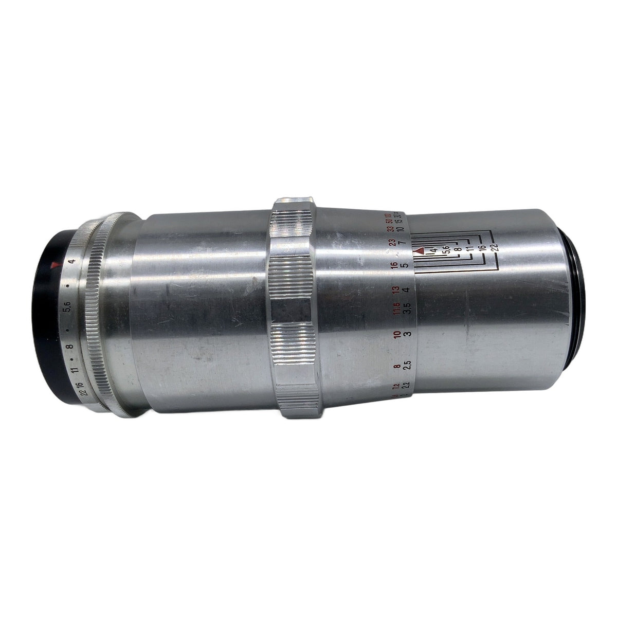 Carl Zeiss Jena Q1 Triotar red T 135mm 1:4 Objektiv manuell Festbrennweite (M42)