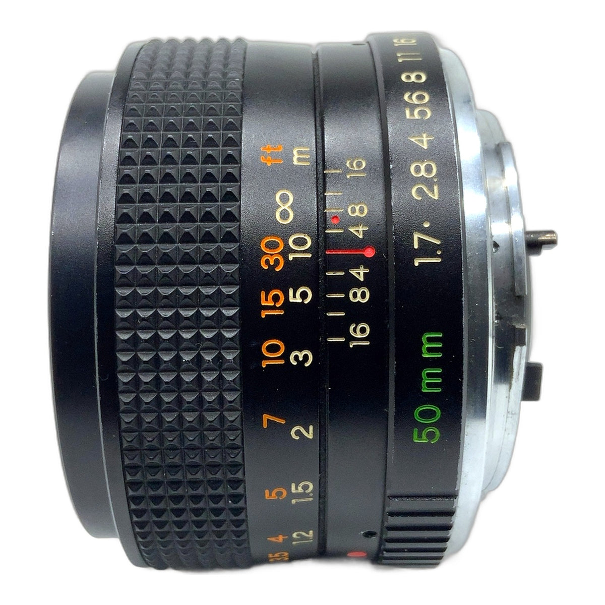 Yashica ML 50mm 1:1.7 Objektiv manuell Festbrennweite (Yashica/Contax) Nebel!