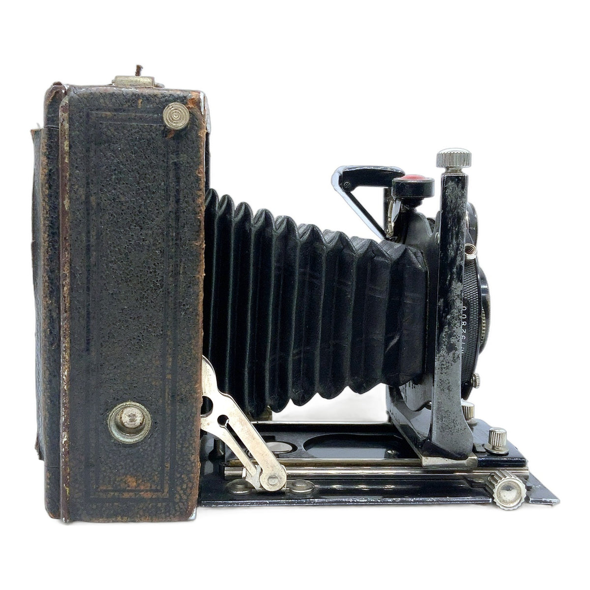 Contessa Nettel Plattenkamera mit Doppel-Anastigmat Citonar 10,5cm 1:4.5 Compur