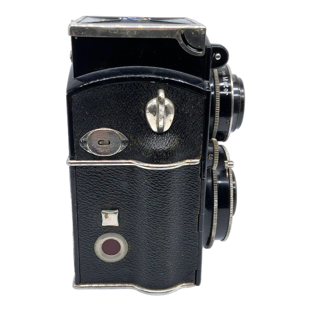 Voigtländer Superb TLR mit Anastigmat Skopar 7,5cm 1:3.5 Kratzer am Objektiv