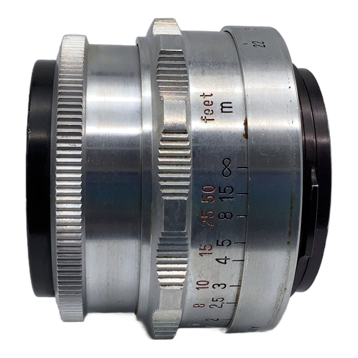 Carl Zeiss Jena Q1 compact Tessar 8 Blades 50mm 1:2.8 Objektiv (Altix)