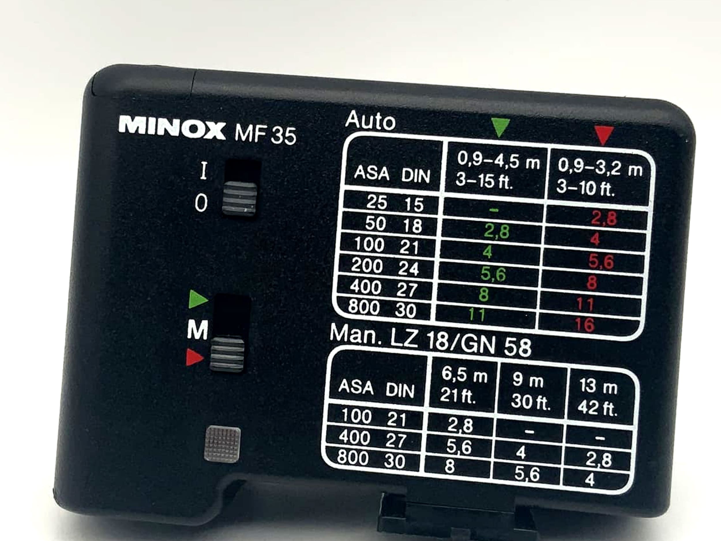 Minox MF 35 Camera Flash Flash Unit Clip-on Flash Light