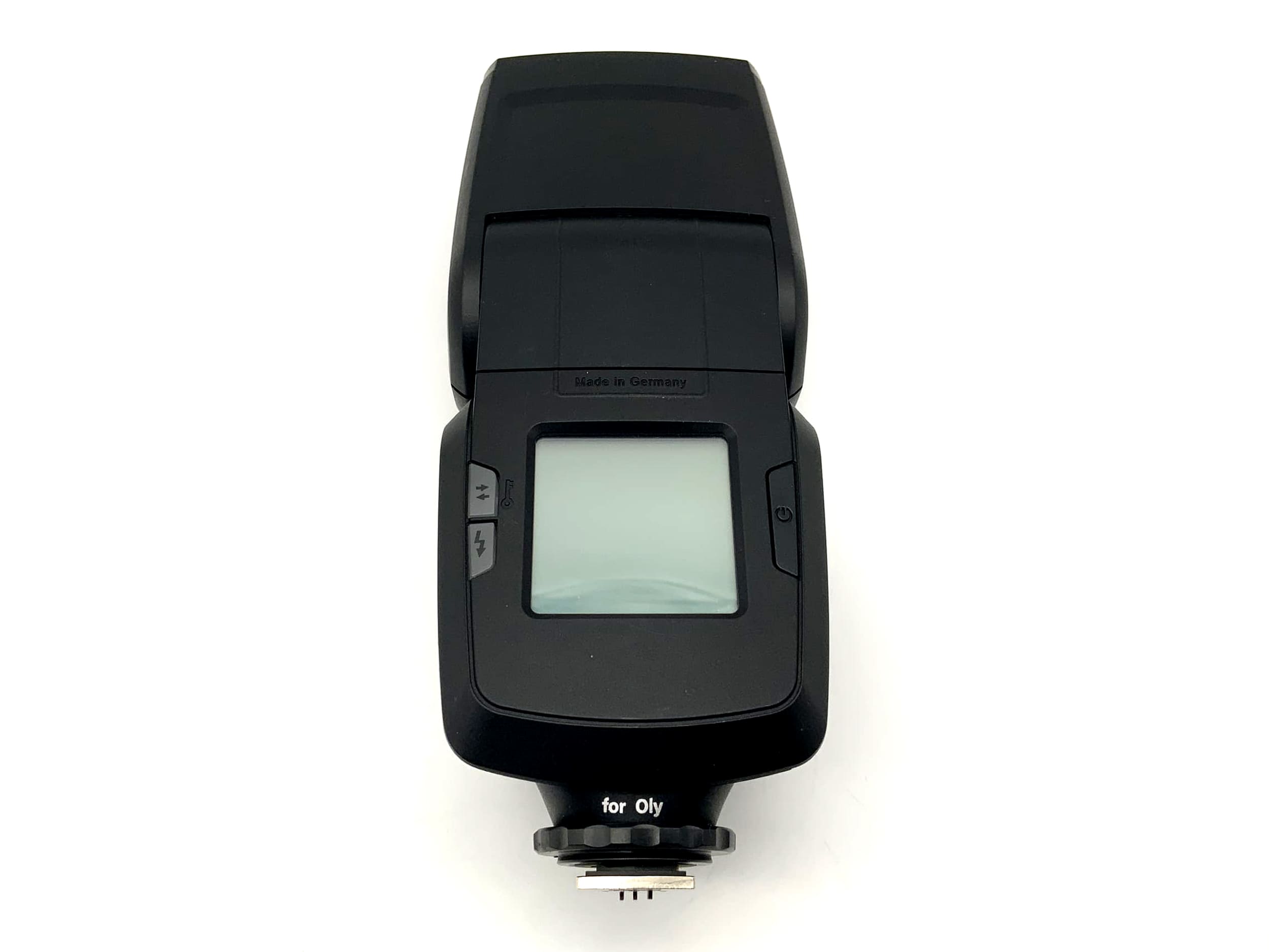 Metz 52 AF-1 flash unit for Olympus, Panasonic, Leica cameras.