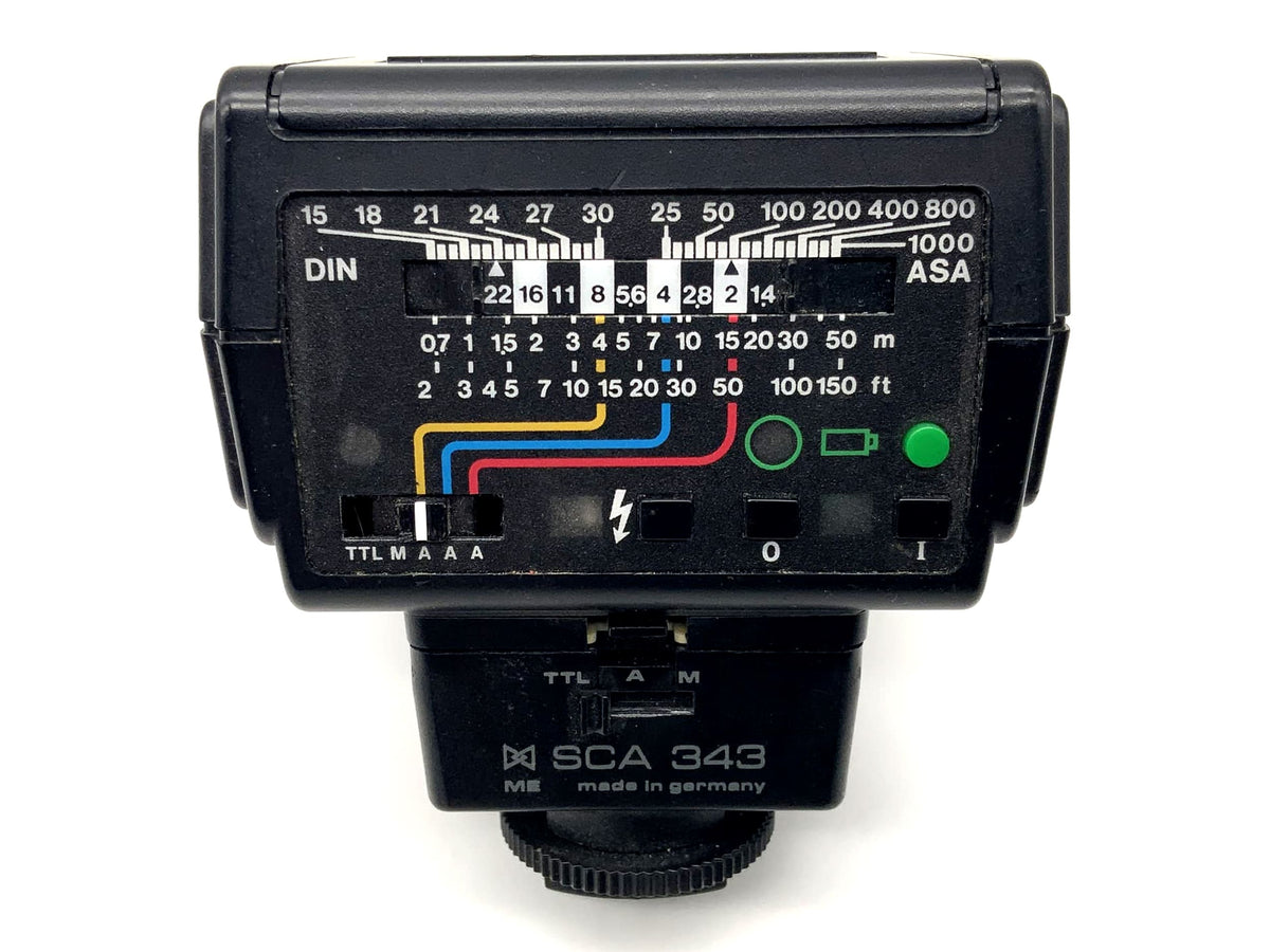Metz 32 CT 3 flash unit SCA 343 for Nikon camera flash, on-camera flash, flash light