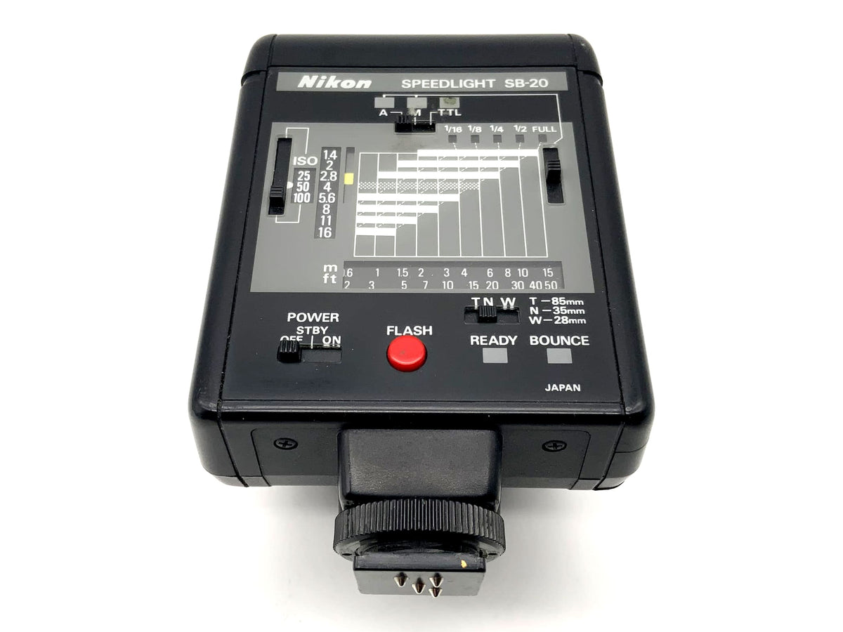 Nikon Speedlight SB-20 Flash Unit Camera Flash Clip-on Flash Light