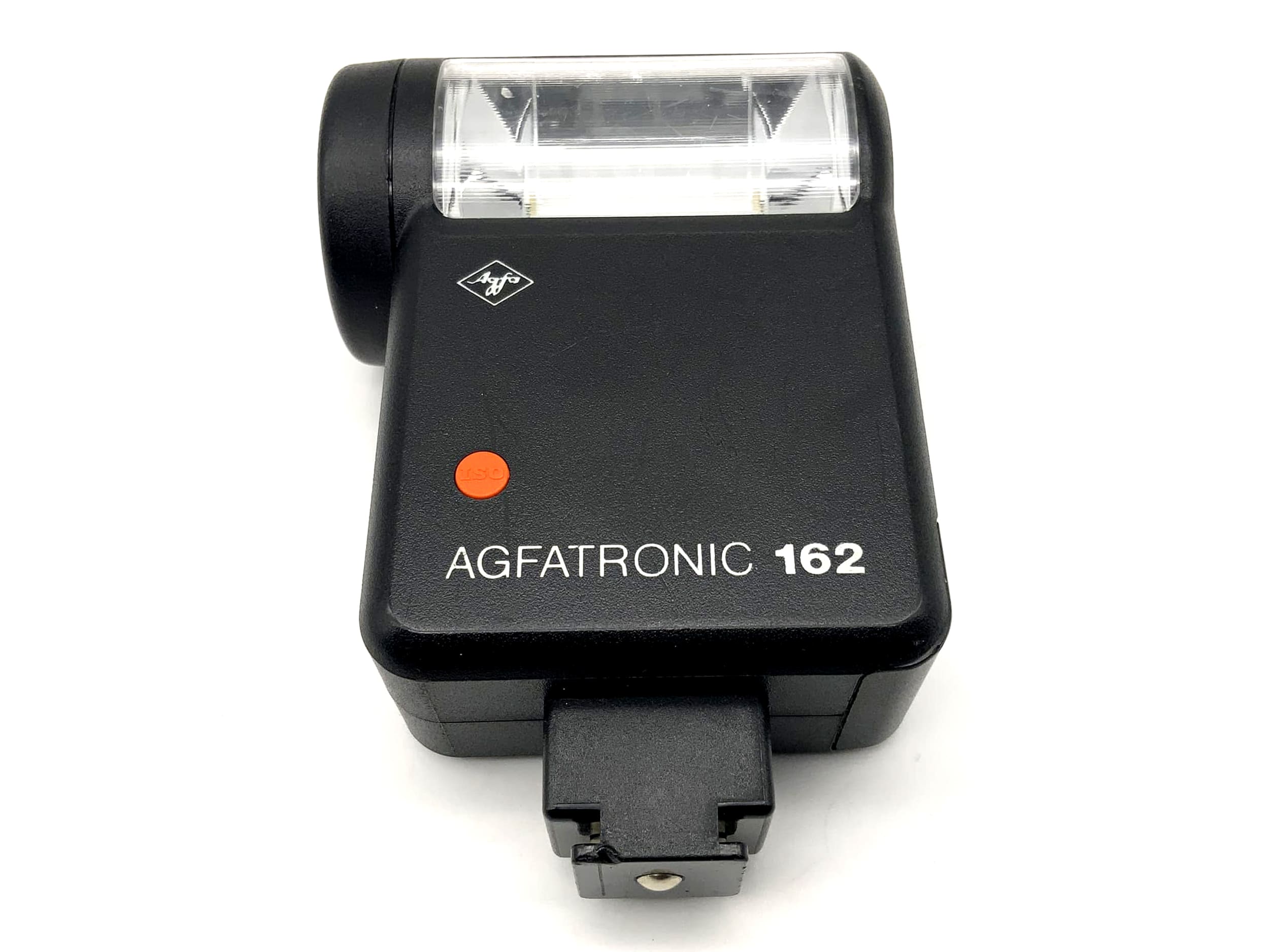 Agfa Agfatronic 162 flash unit, center contact, camera flash, clip-on flash