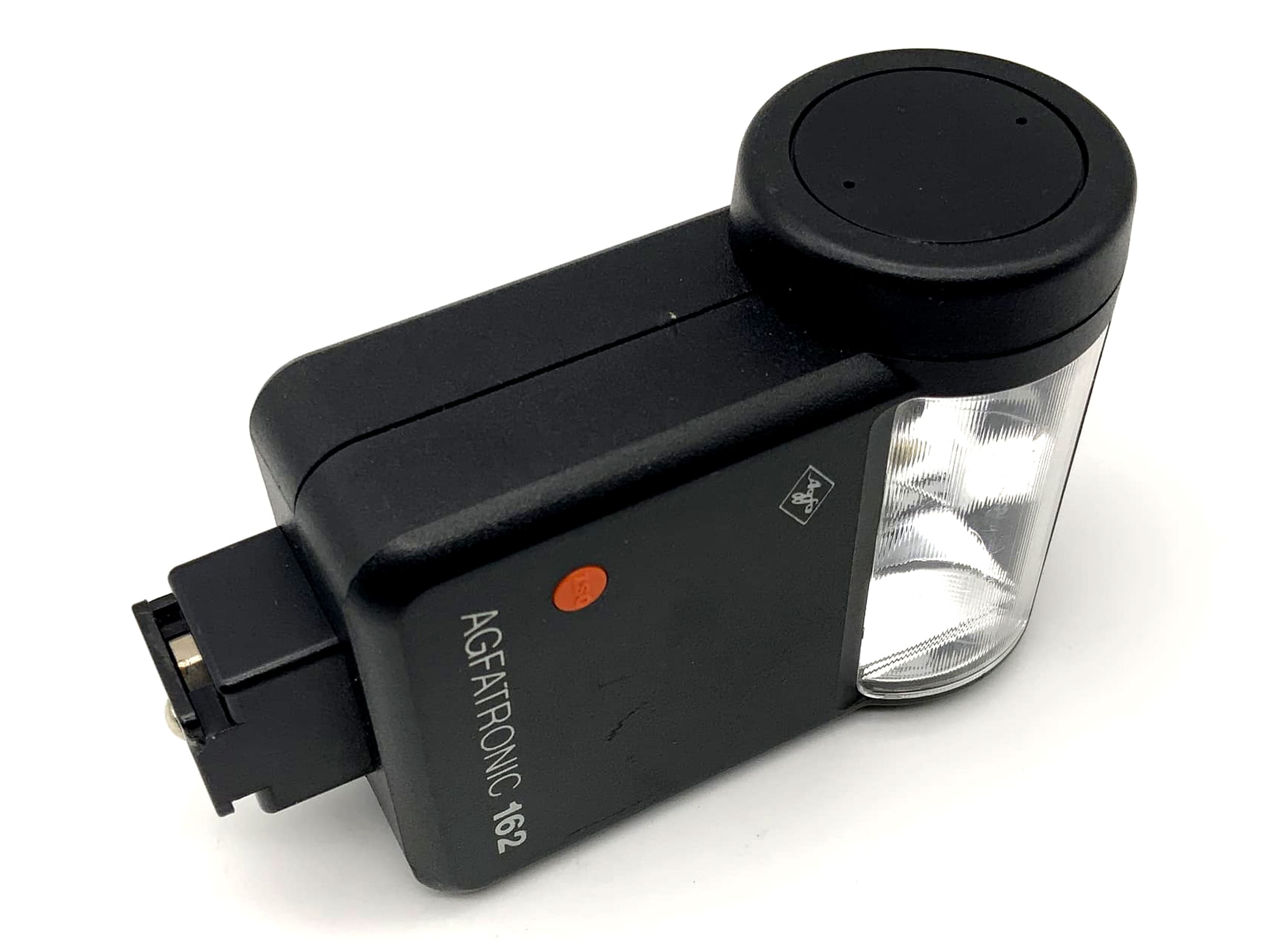Agfa Agfatronic 162 flash unit, center contact, camera flash, clip-on flash