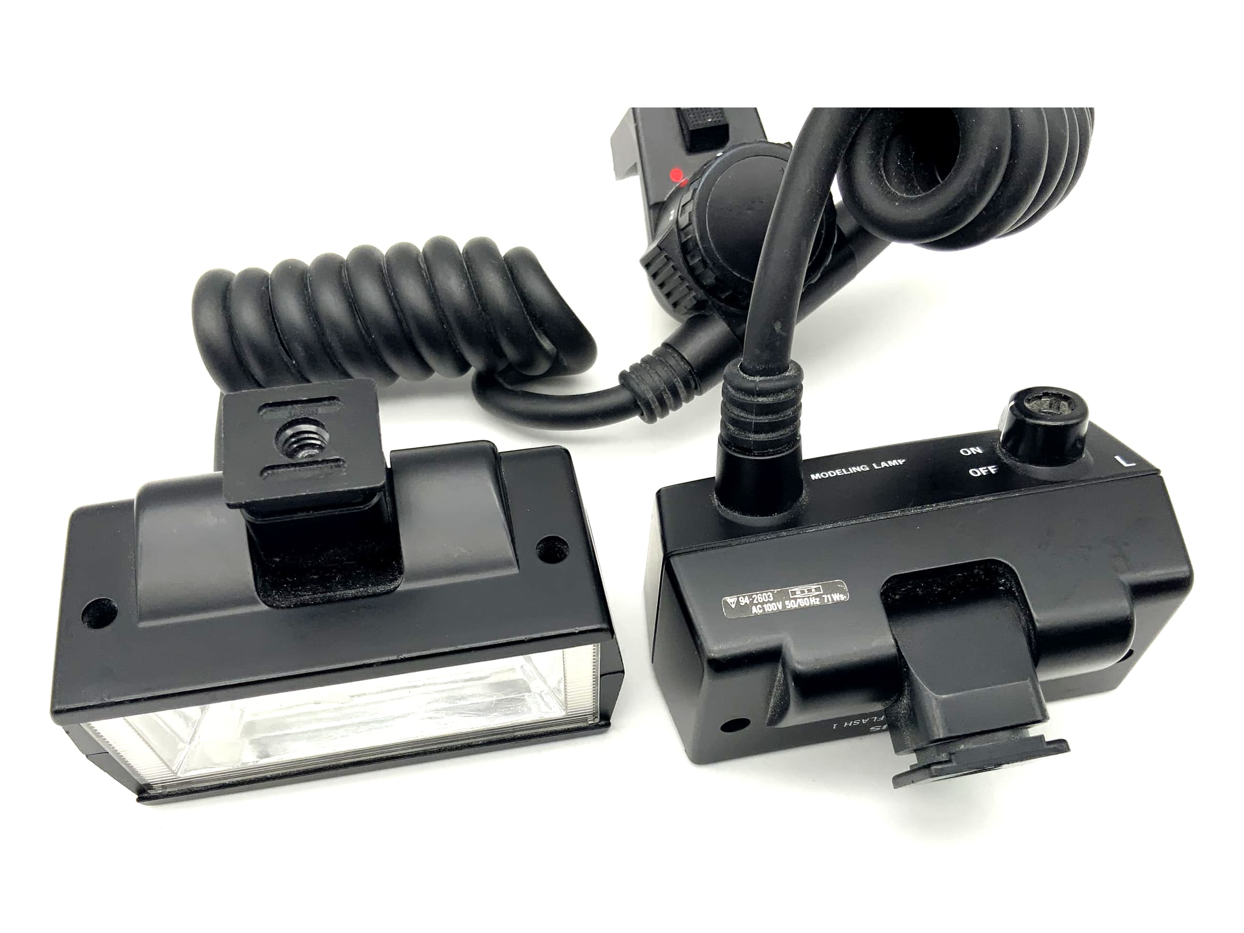 Olympus T28 Macro Twin Flash 1 Flash Unit Poppel Flash Camera Flash