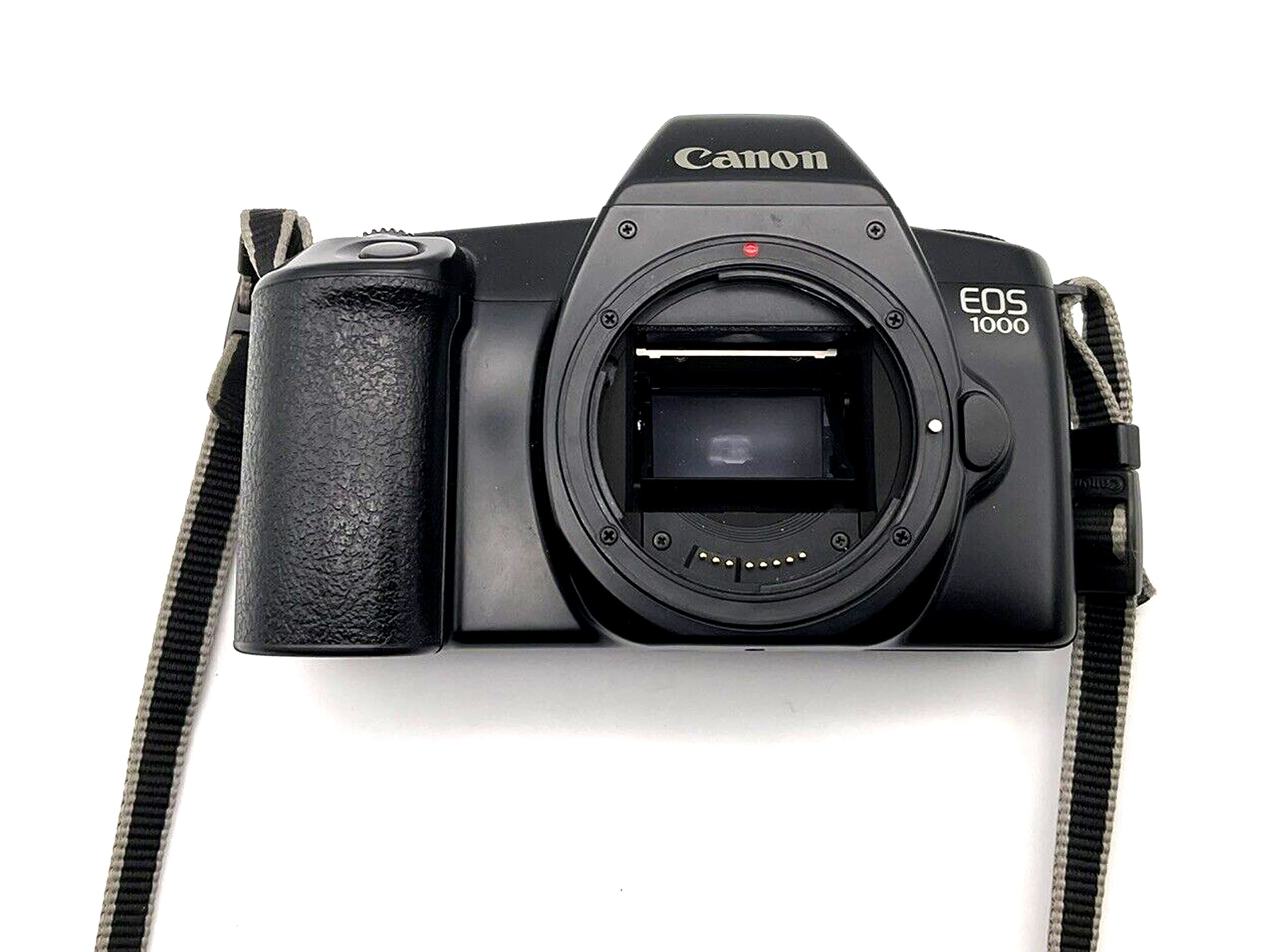 Canon EOS 1000 35mm SLR camera body, analog camera, autofocus and manual.
