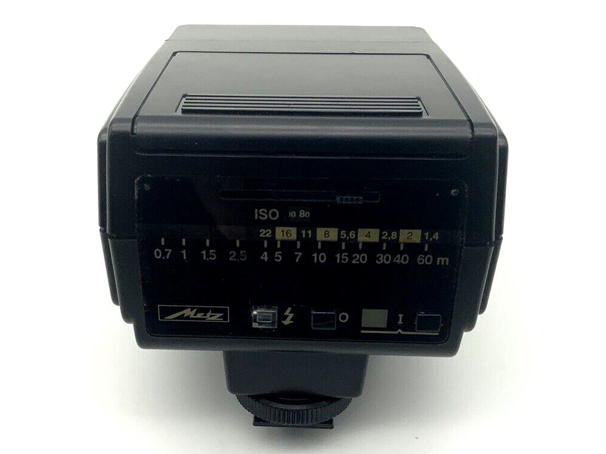 Metz mecablitz 28 M-1 analog flash unit, clip-on flash light