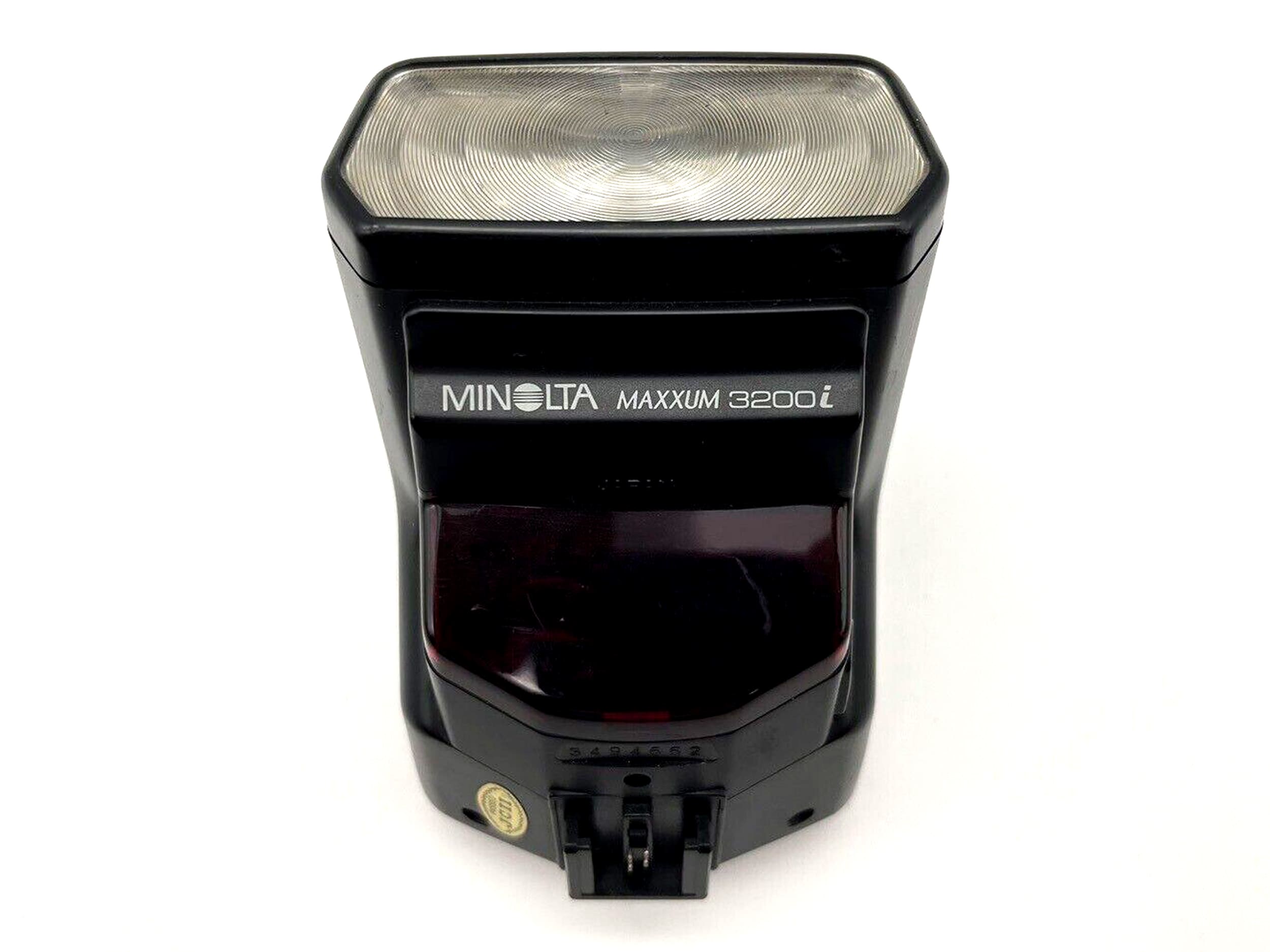 Minolta Maxxum 3200i analog flash unit, hot-shoe flash, flash light