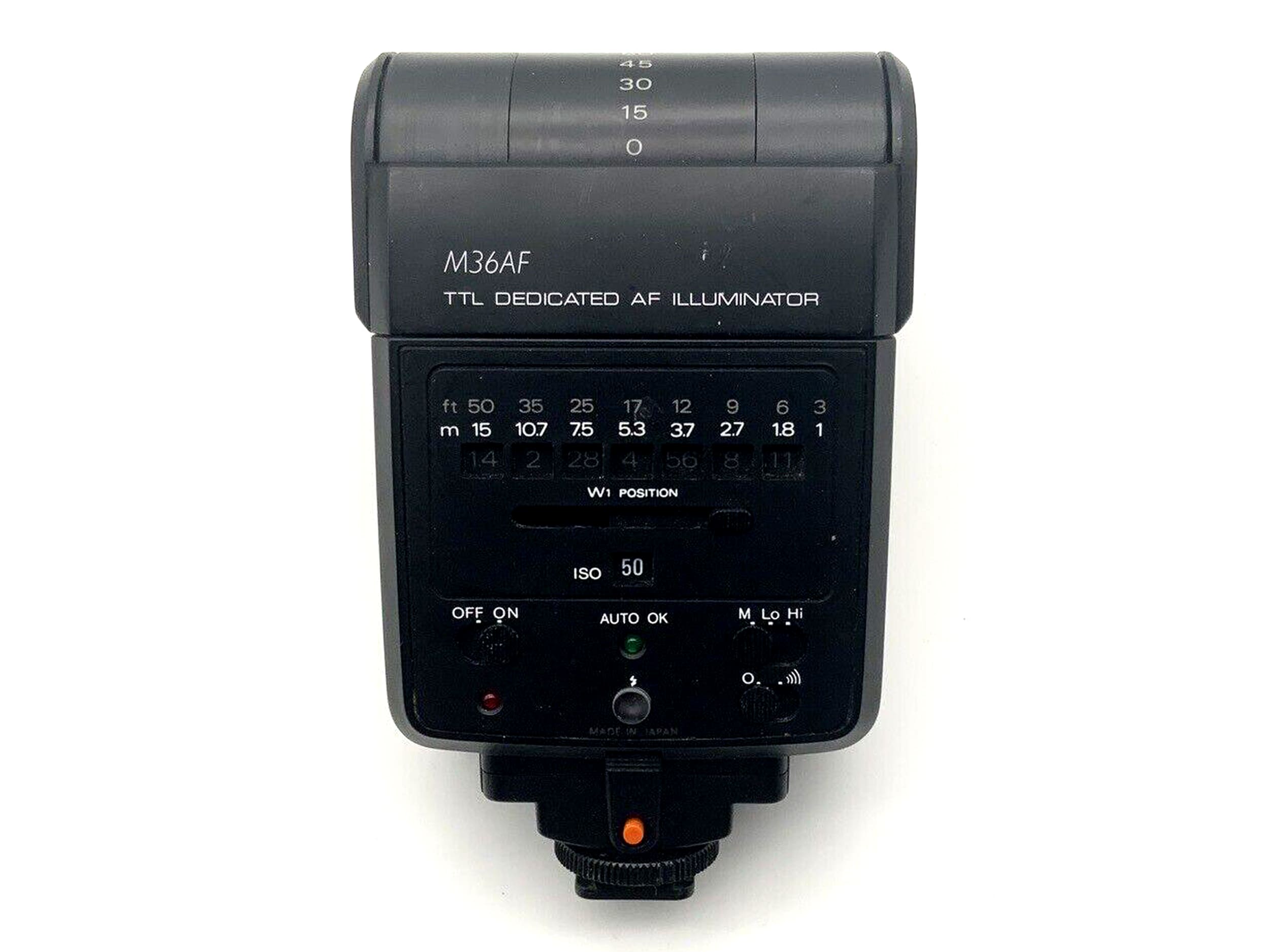 Cullmann M36 AF analog flash unit, clip-on flash light