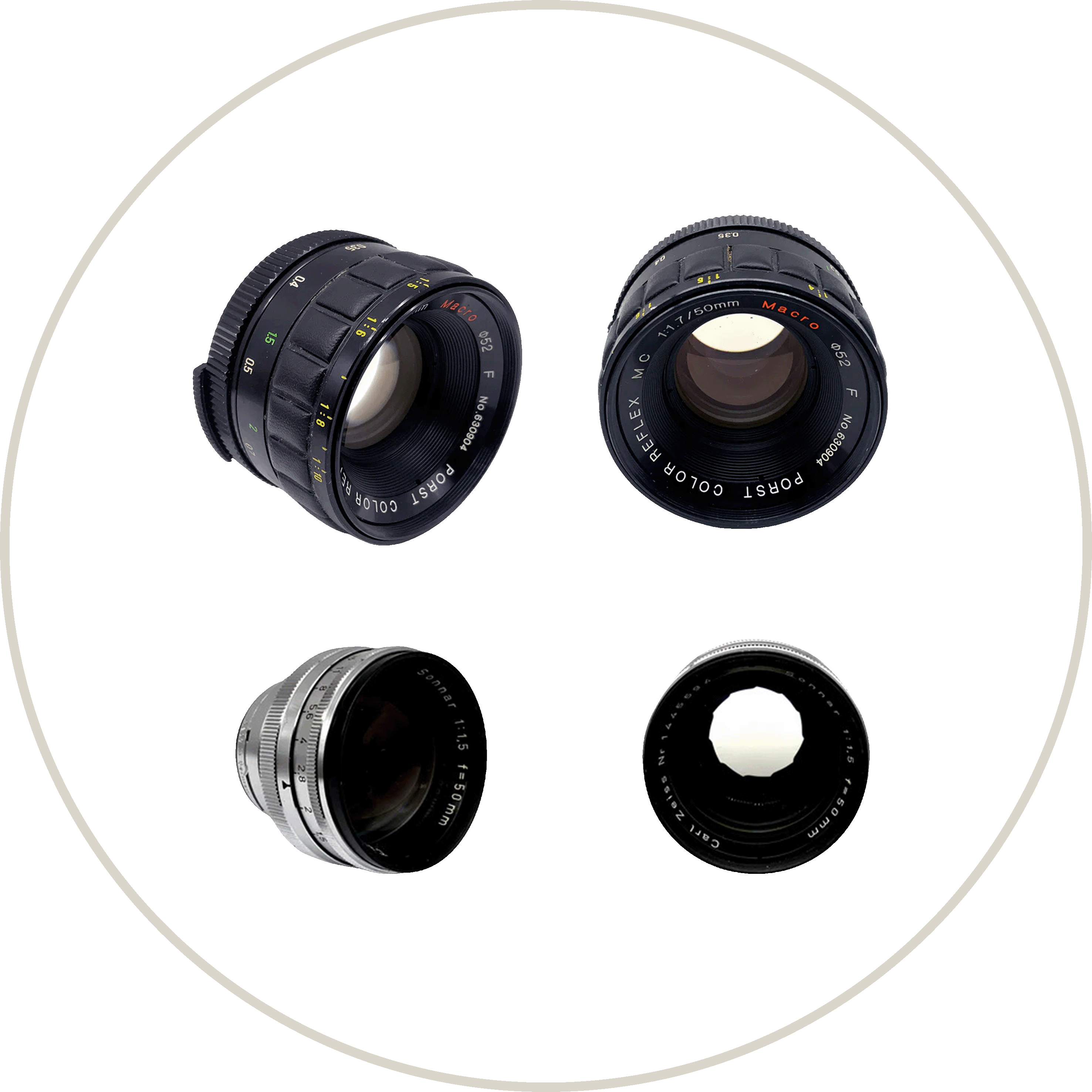 Manual lenses
