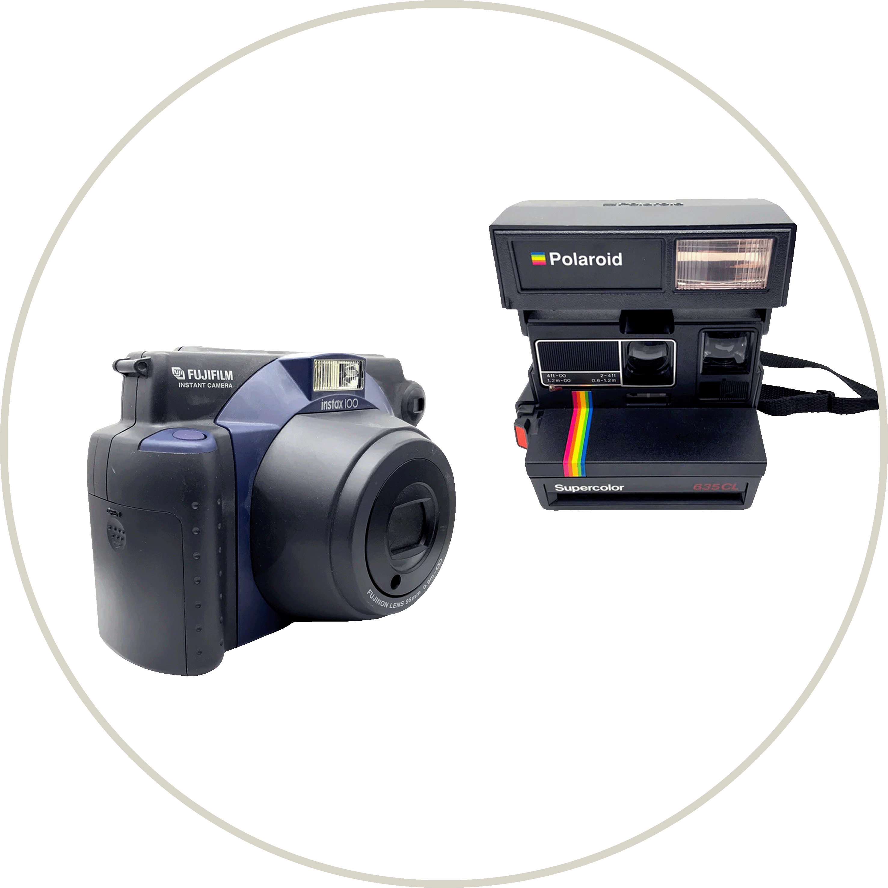 Instant cameras