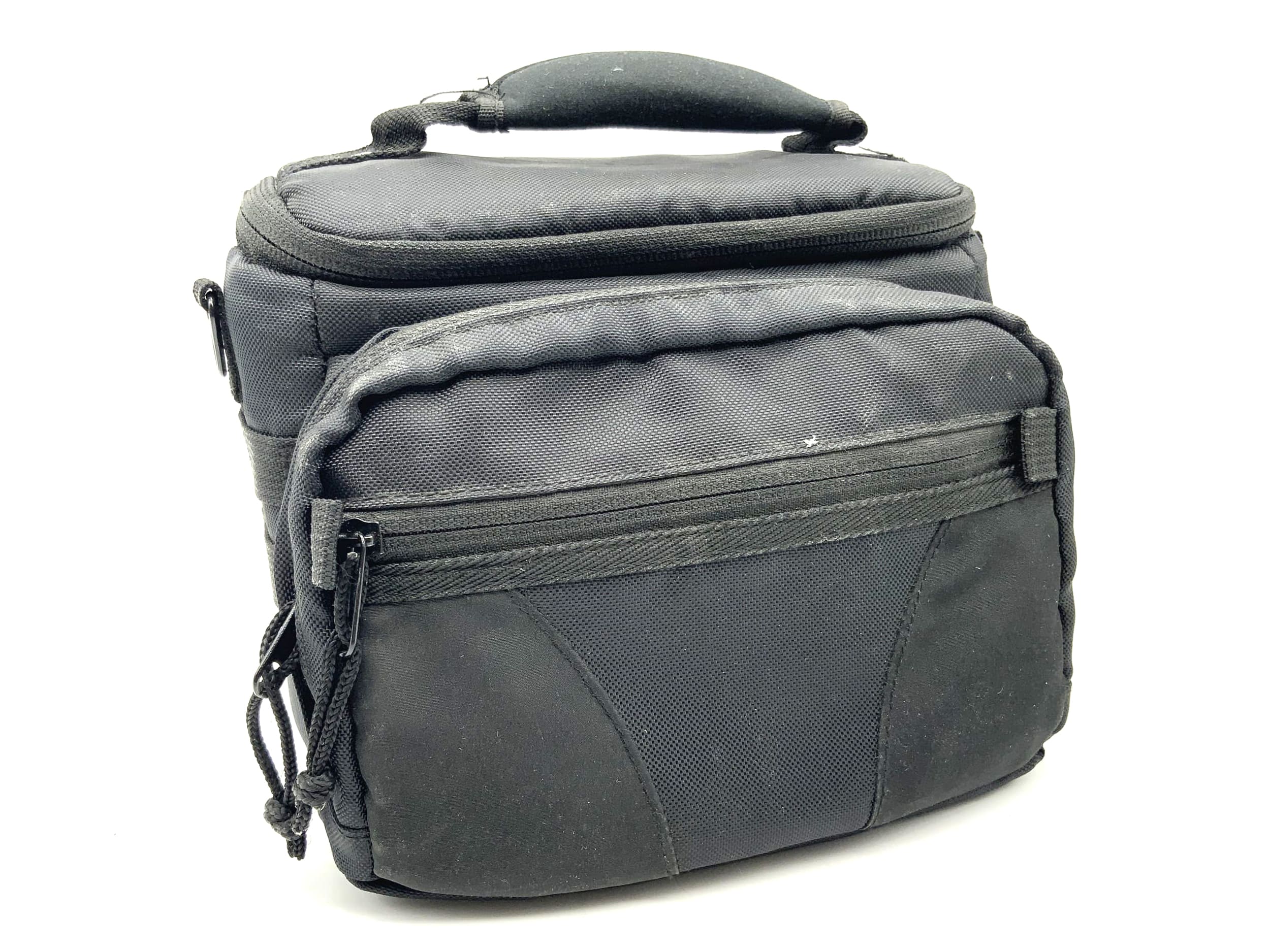 black camera bag, approx. 20x15x12cm, universal camera bag/photo bag