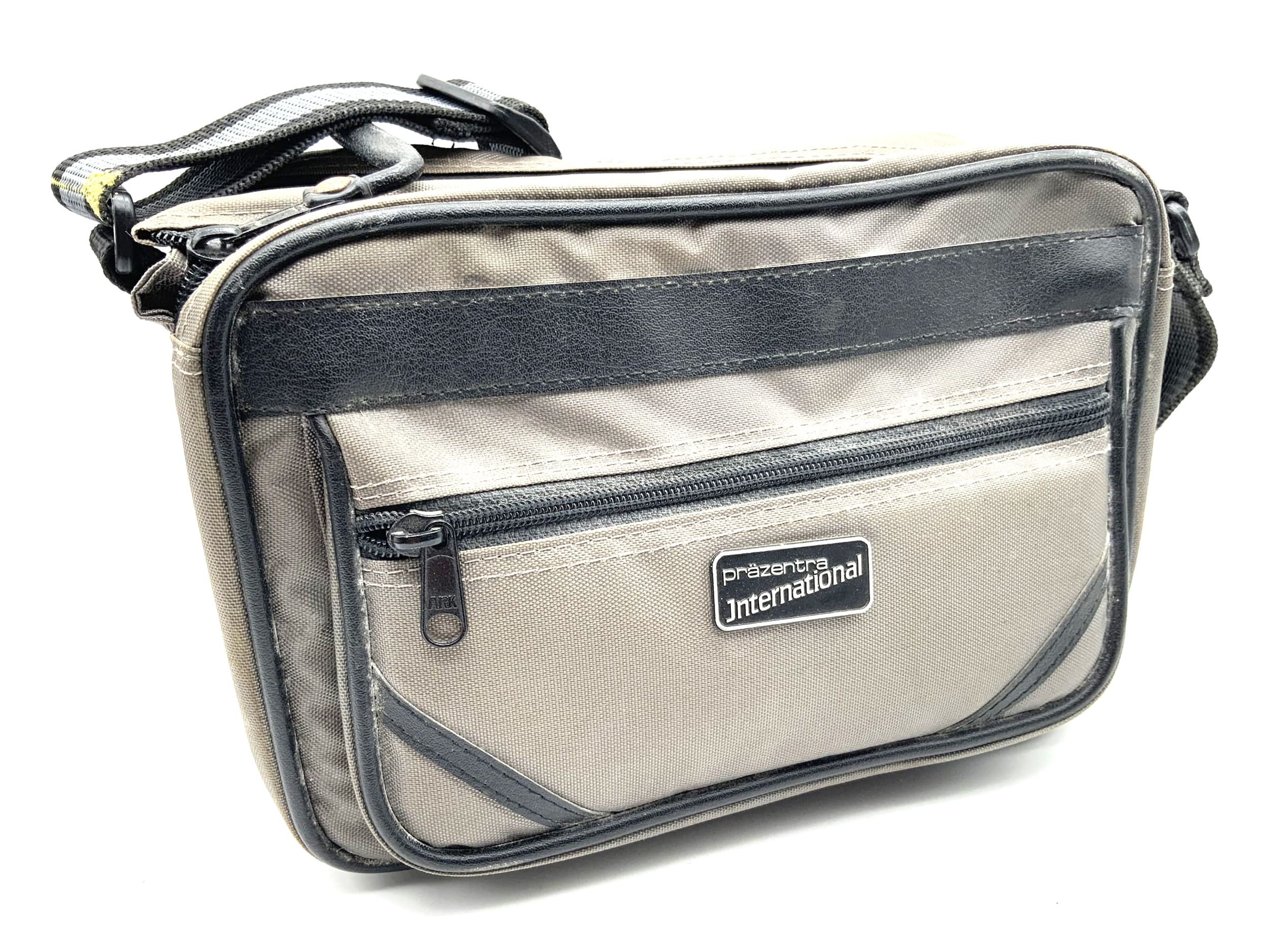 Präzentra international approx. 25x18x12cm camera bag grey universal shoulder bag