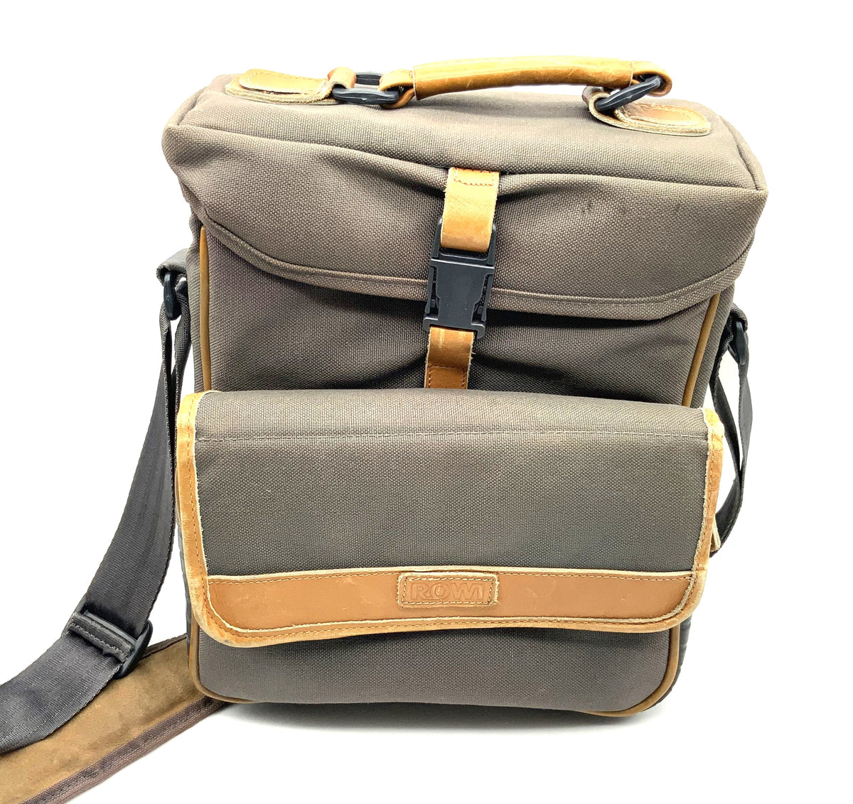Rowi camera bag approx. 23x25x16cm, brown, universal, shoulder bag