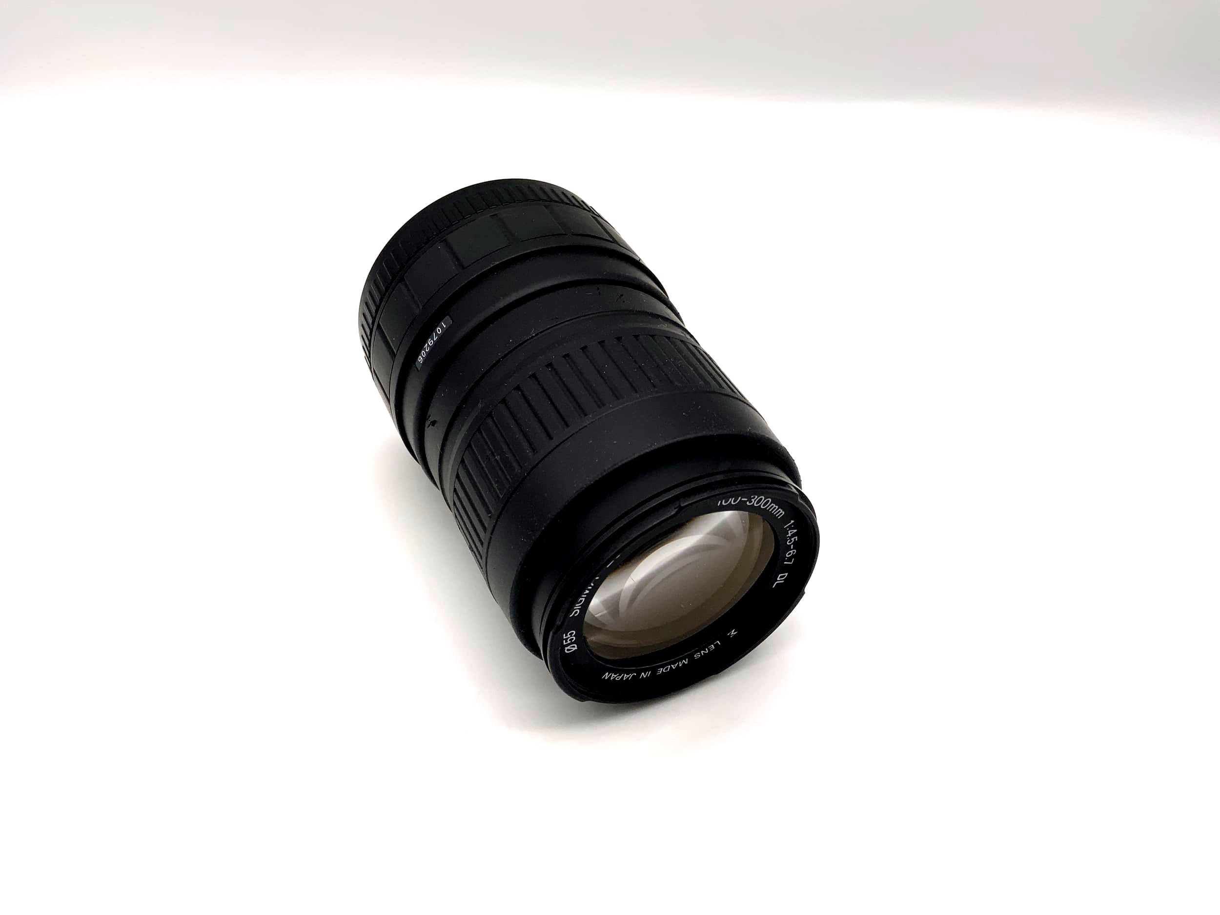 Sigma 100-300mm 1:4.5-6.7 Lens DL Zoom Camera Lens (Canon EF)