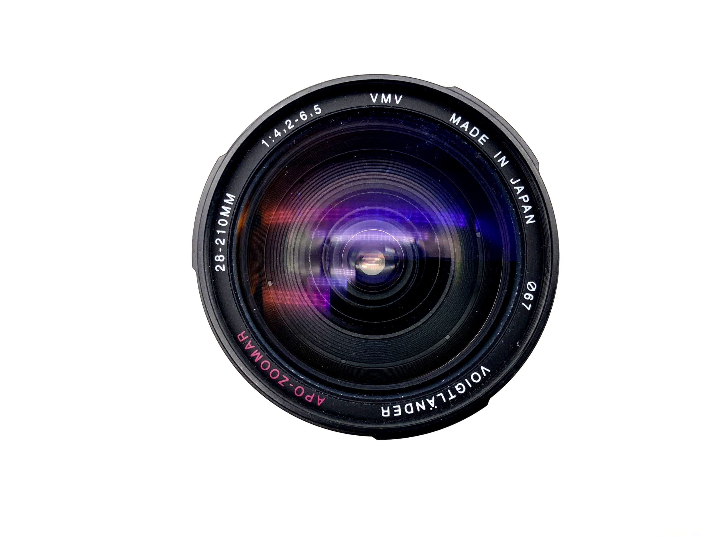 Voigtländer 28-210mm 1:4.2-6.5 Lens APO-Zoomar VMV Camera Lens (Canon EF)