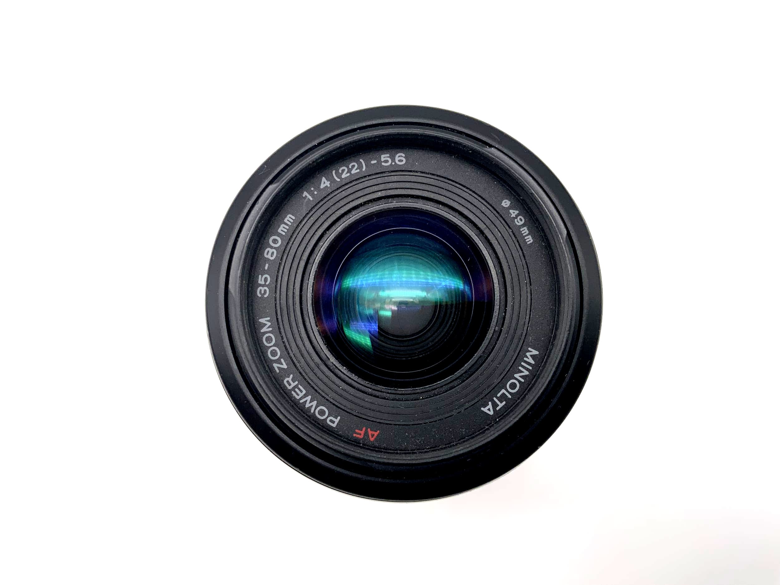 Minolta 35-80mm 1:4(22)-5.6 Lens AF Power Zoom (Minolta AF/Sony A)