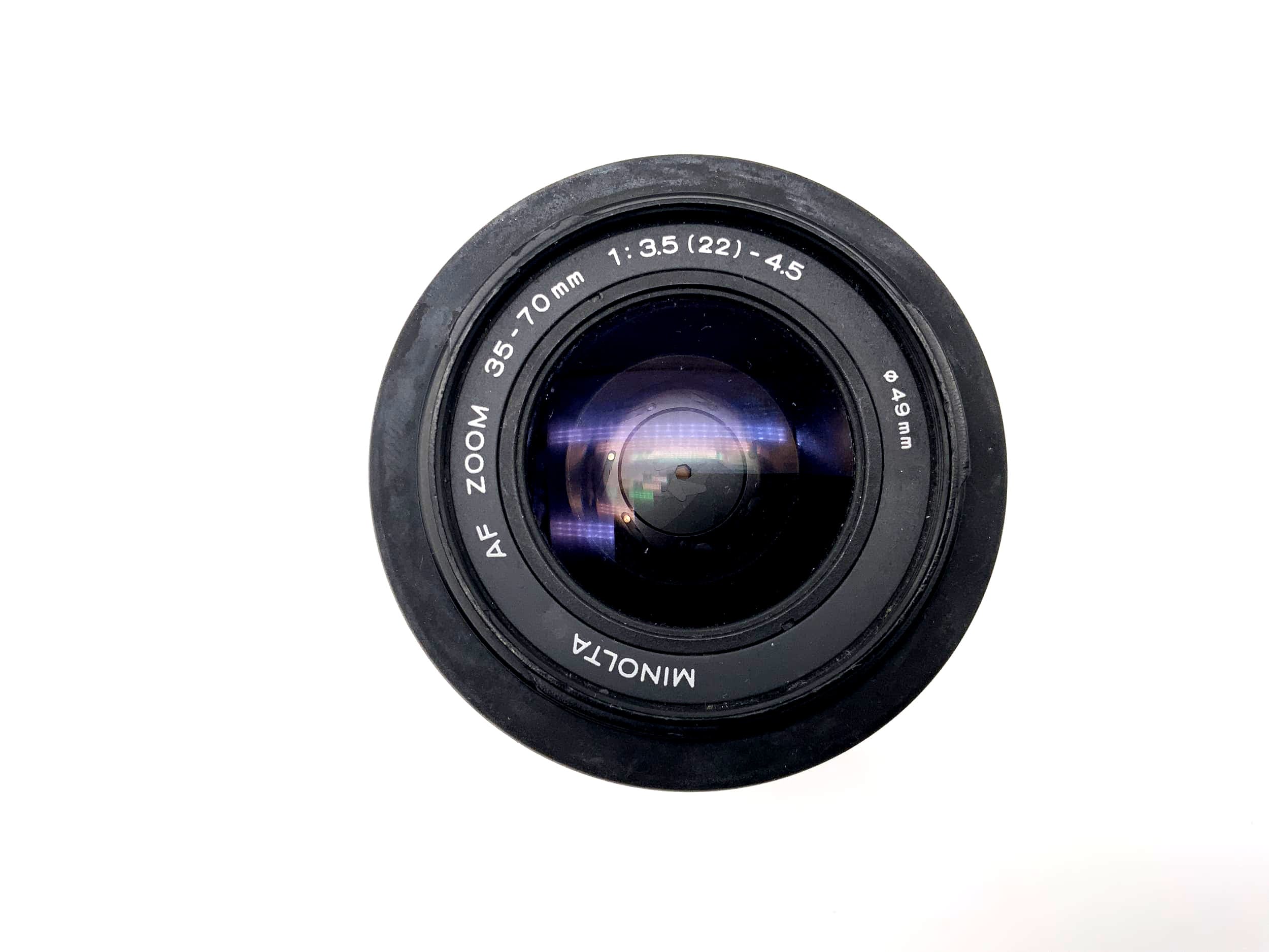 Minolta 35-70mm 1:3.5 (22)-4.5 Lens Sony A AF Zoom Camera Lens (Minolta AF)