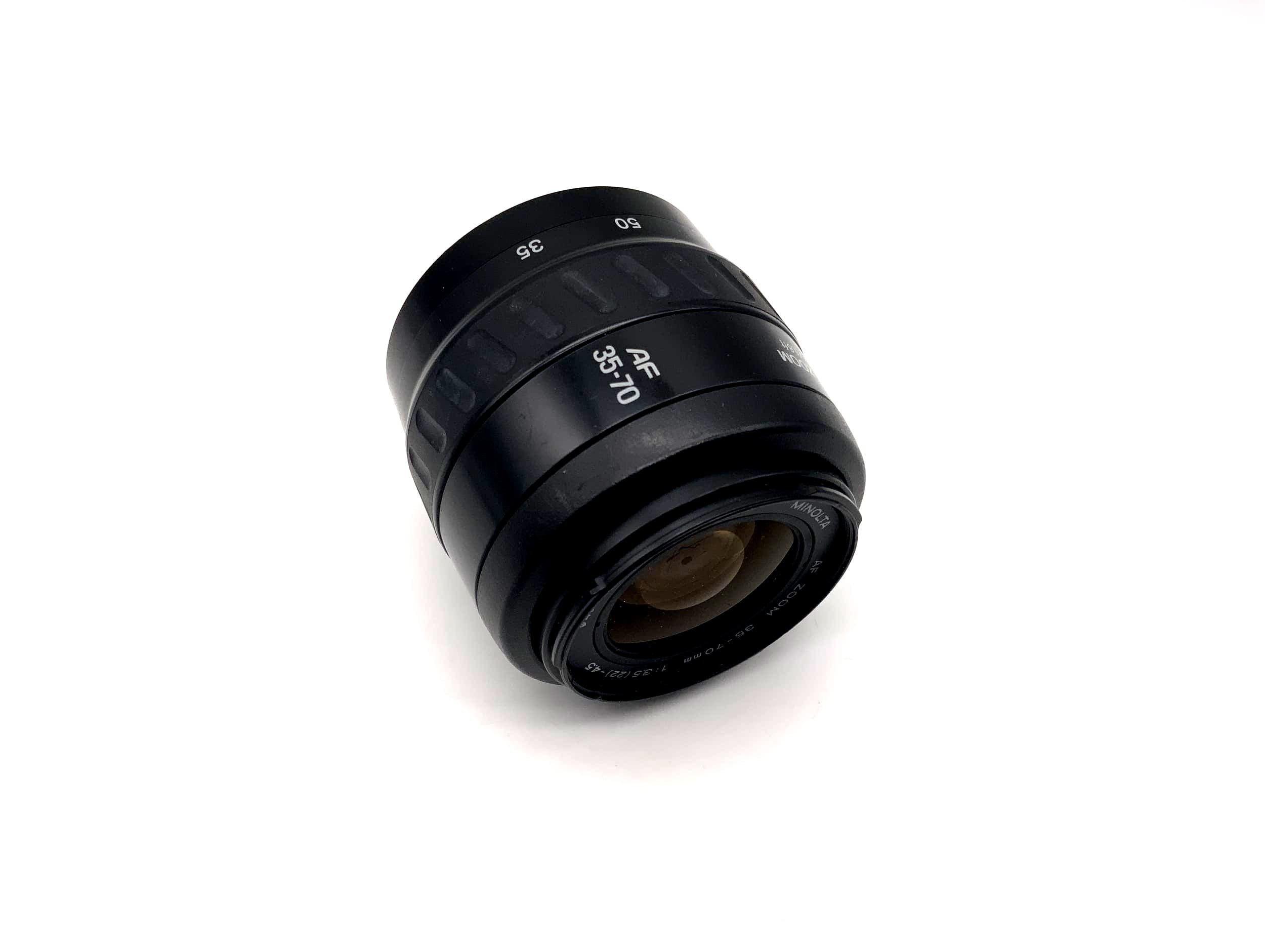 Minolta 35-70mm 1:3.5 (22) -4.5 Lens AF Zoom Camera Lens (Minolta AF/Sony A)