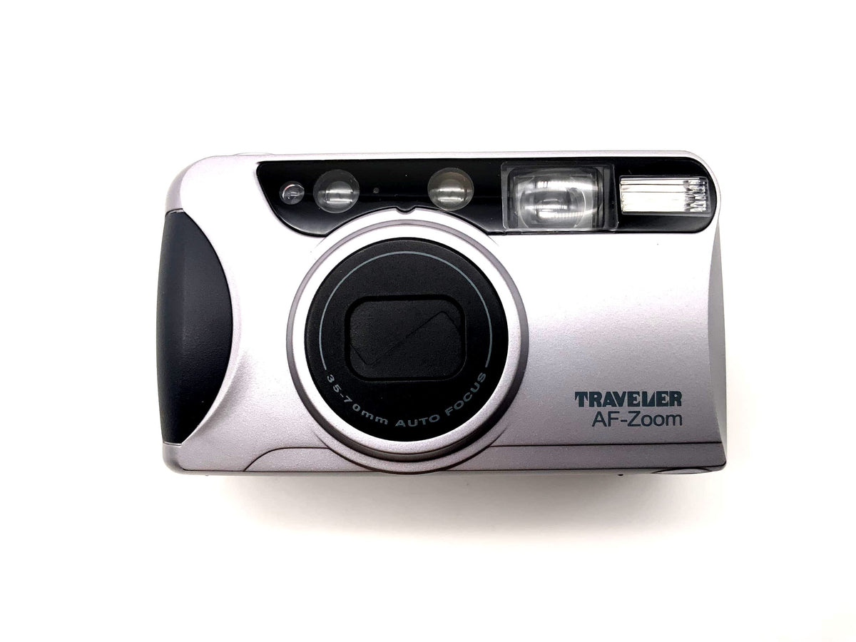 Traveler AF-Zoom compact camera Point&amp;Shoot Camera 35mm silver