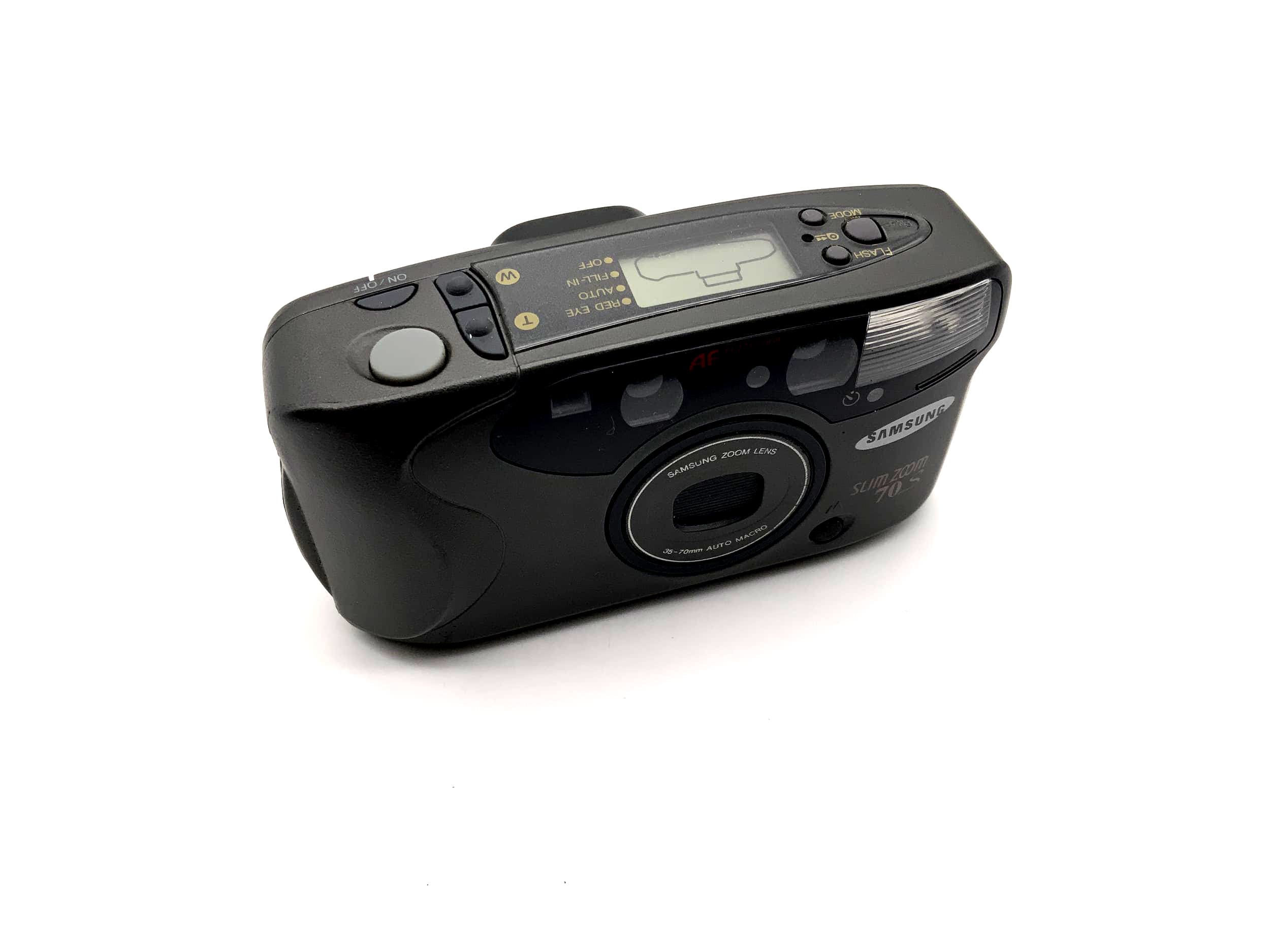 Samsung Slim Zoom 70S compact camera Point&amp;Shoot Camera 35mm gray