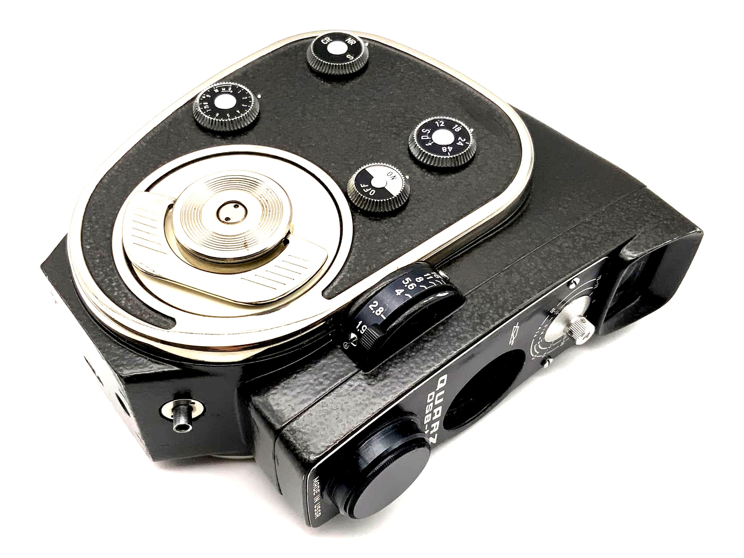 Quartz DS8-M film camera Made in USSR Super 8 camera movie camera