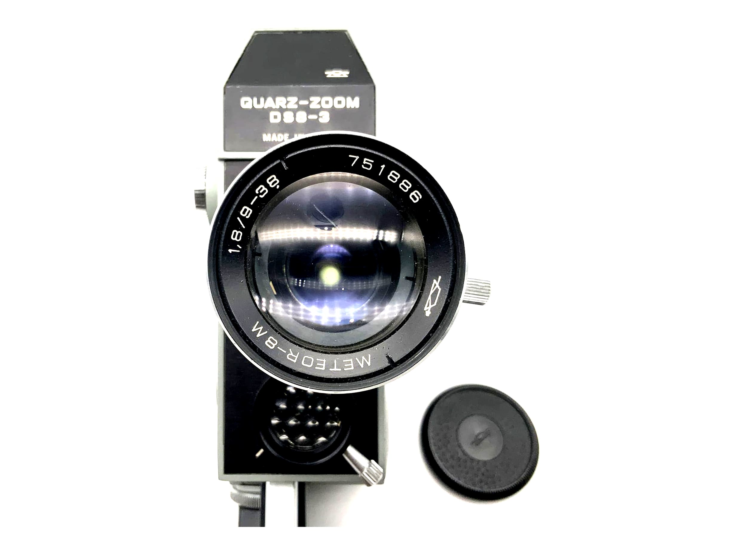 Zenit Quartz DS8-3 film camera Meteor-8M Made in USSR 16mm camera movie camera