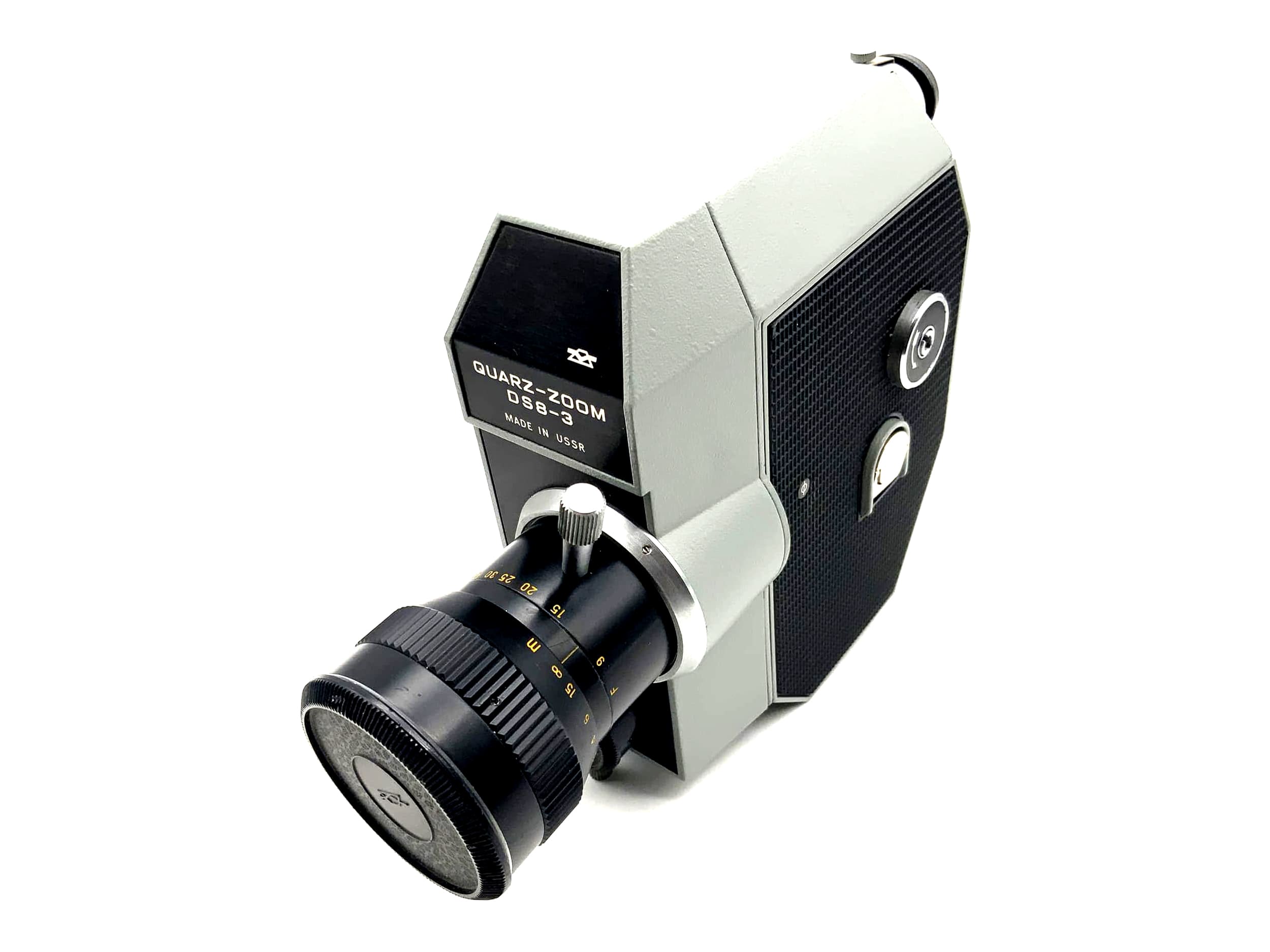 Quartz DS8-3 movie camera without grip, made in USSR, Super 8 camera